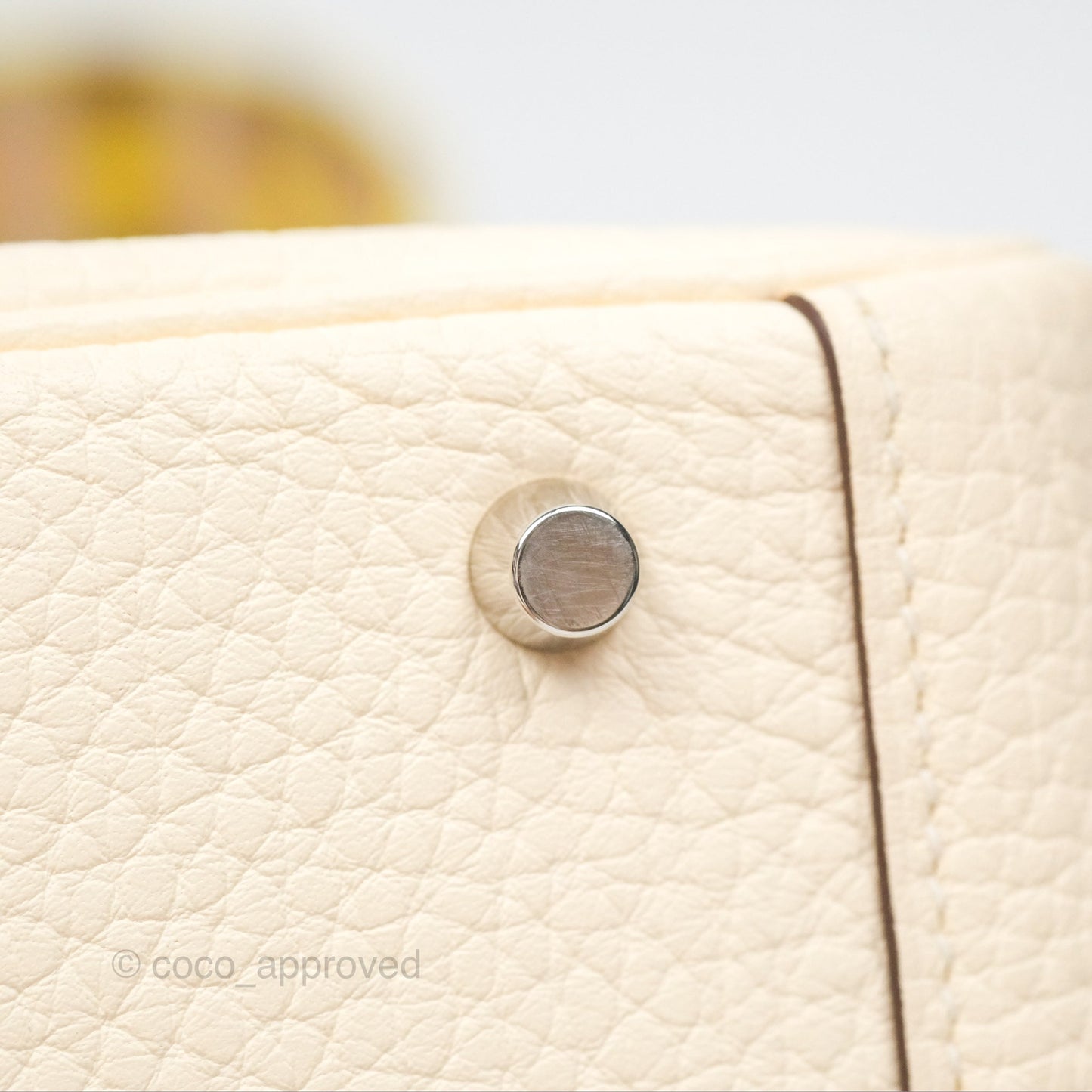 Hermes Mini Lindy Nata I2 Clemence Maxi Quadrille Lime/Mauve sylvestre Toile Palladium Hardware