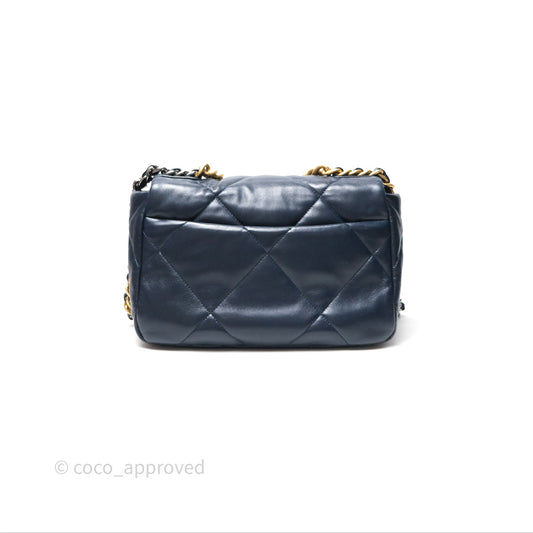 Chanel 19 Small Navy Mixed Hardware