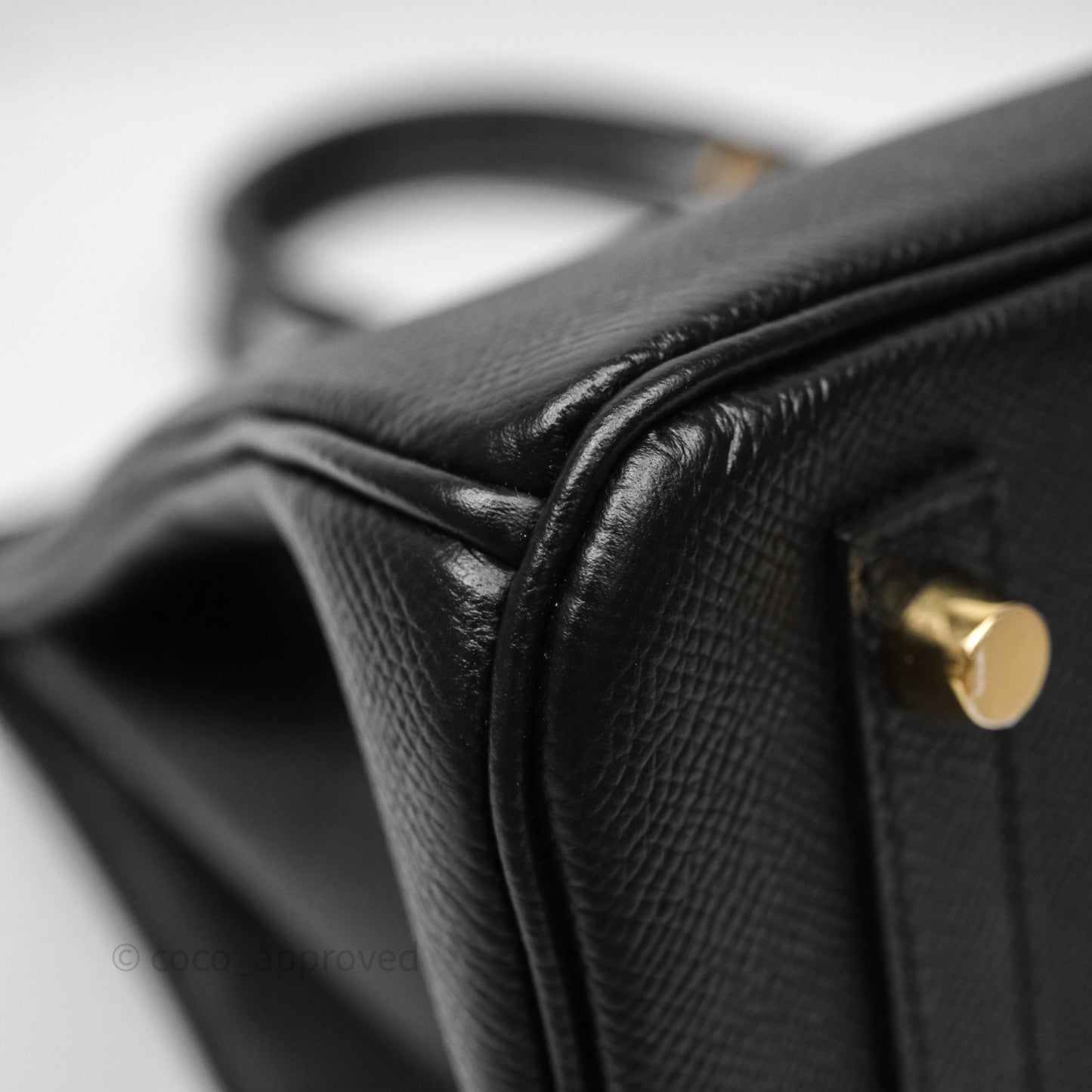 Hermès Birkin 30 Black Noir 89 Epsom Gold Hardware