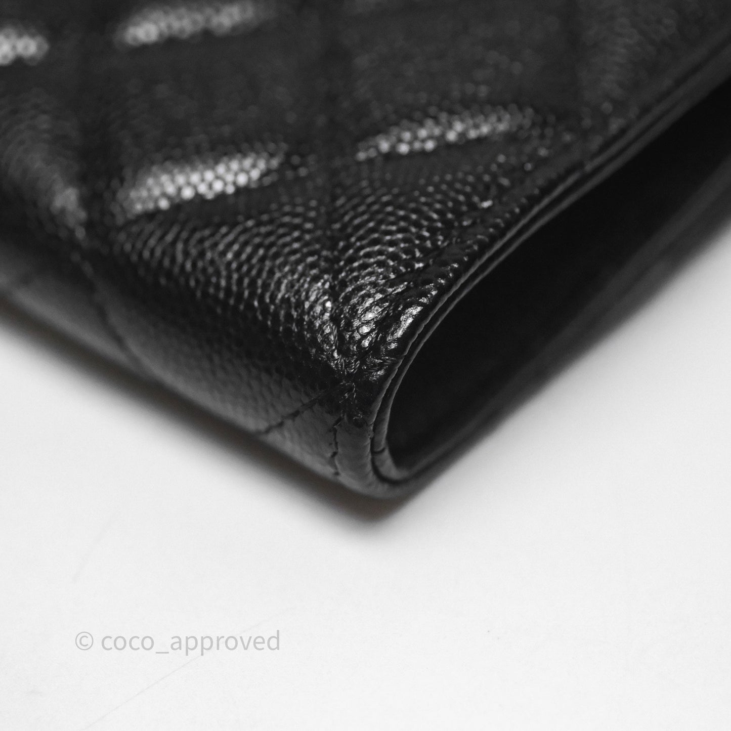 Chanel Incognito Phone Holder So Black Caviar Black Hardware