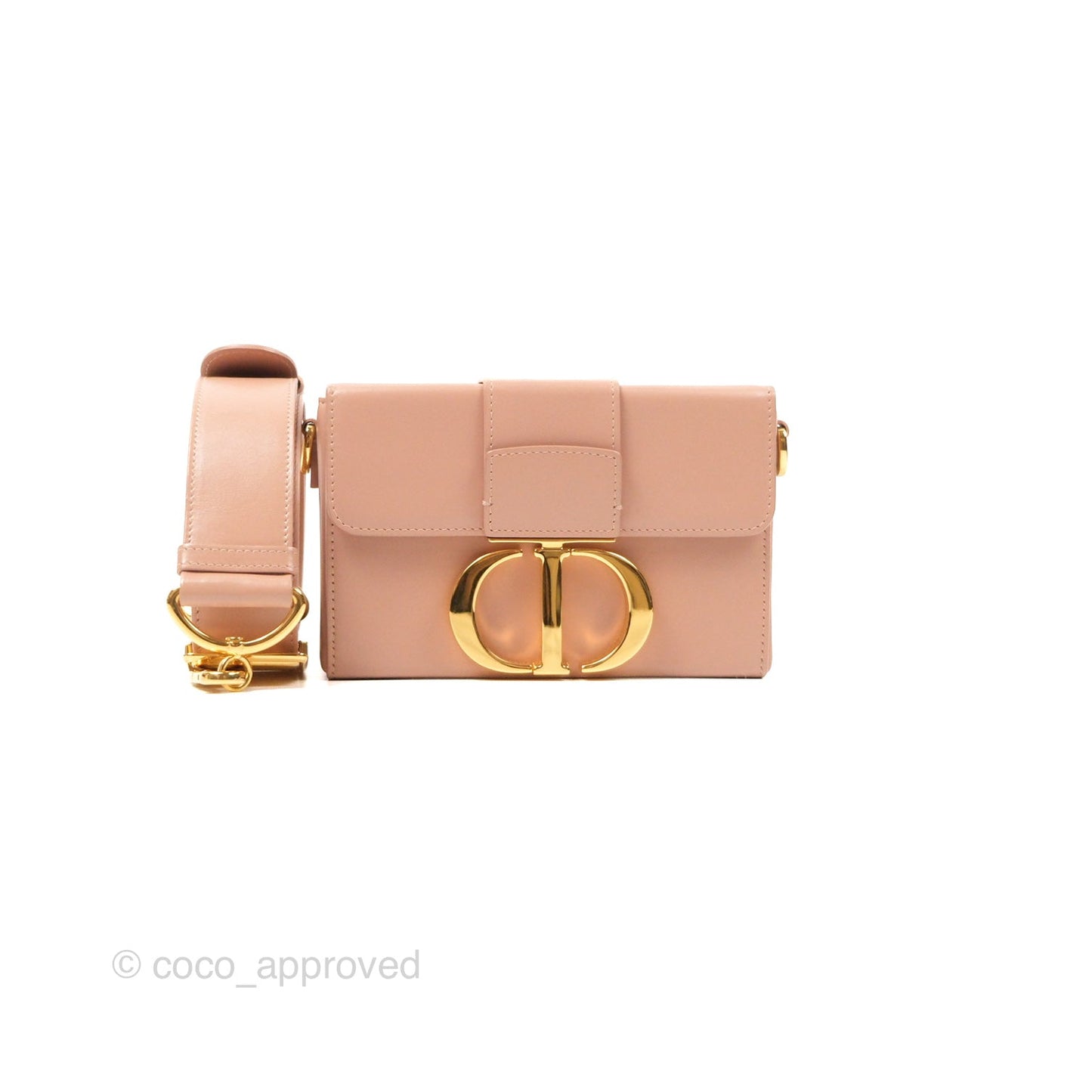 Christian Dior 30 Montaigne Rose Des Vents Calfskin Box Bag