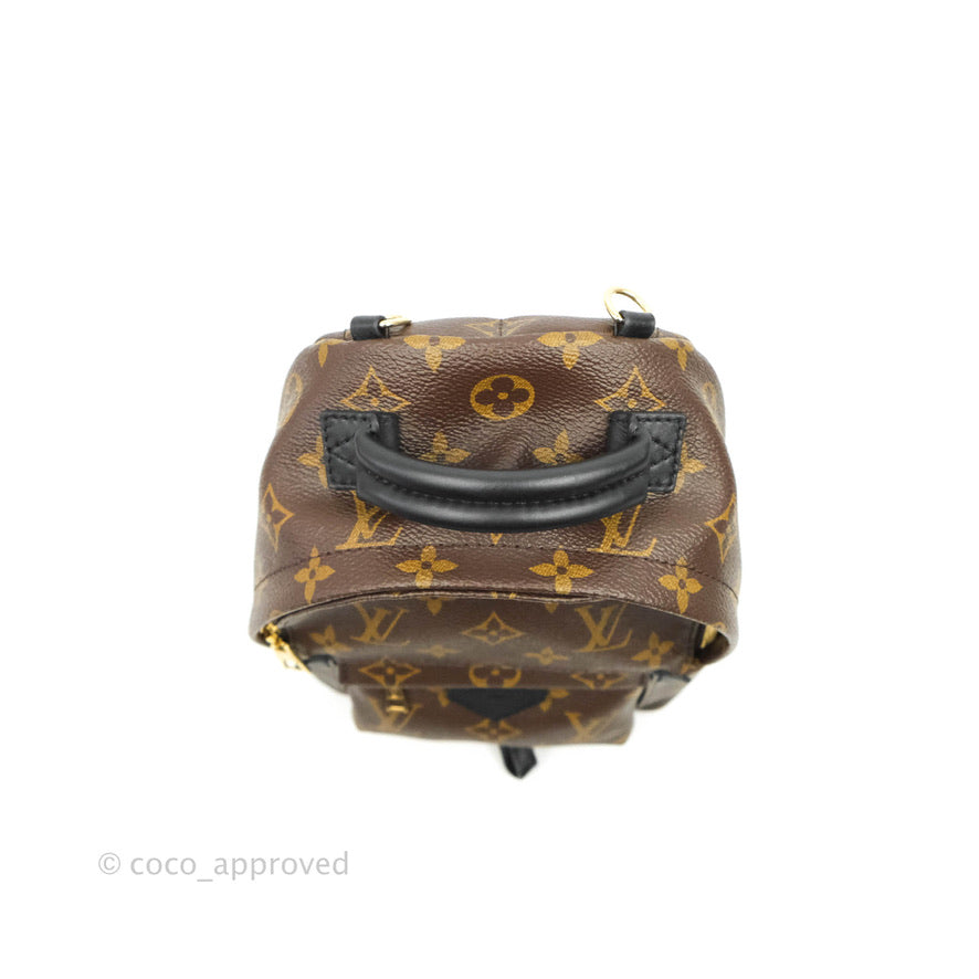 Louis Vuitton Mini Palm Springs Monogram Canvas Backpack⁣