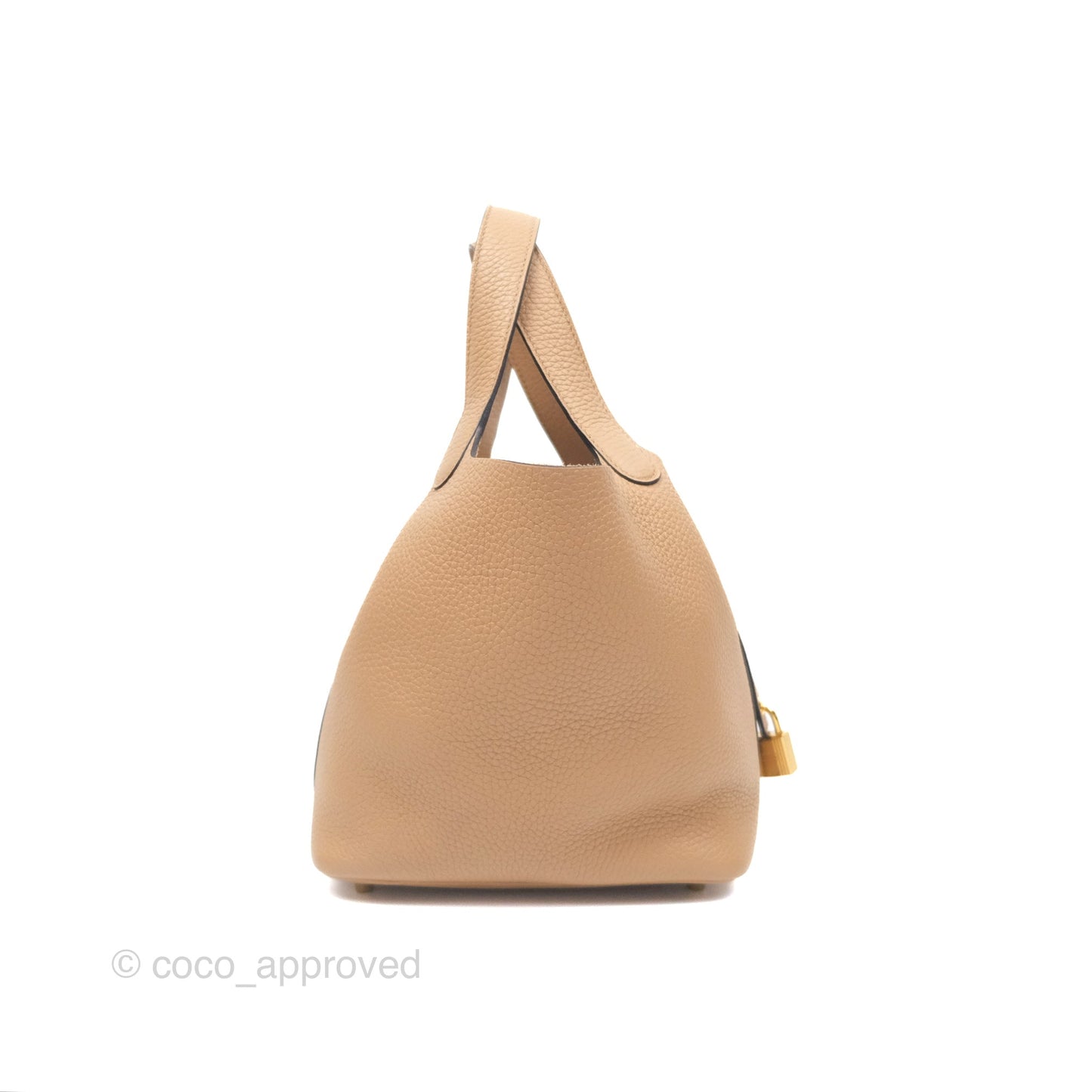 Hermès Picotin Lock 18 Chai 0M Taurillon Clemence Gold Hardware