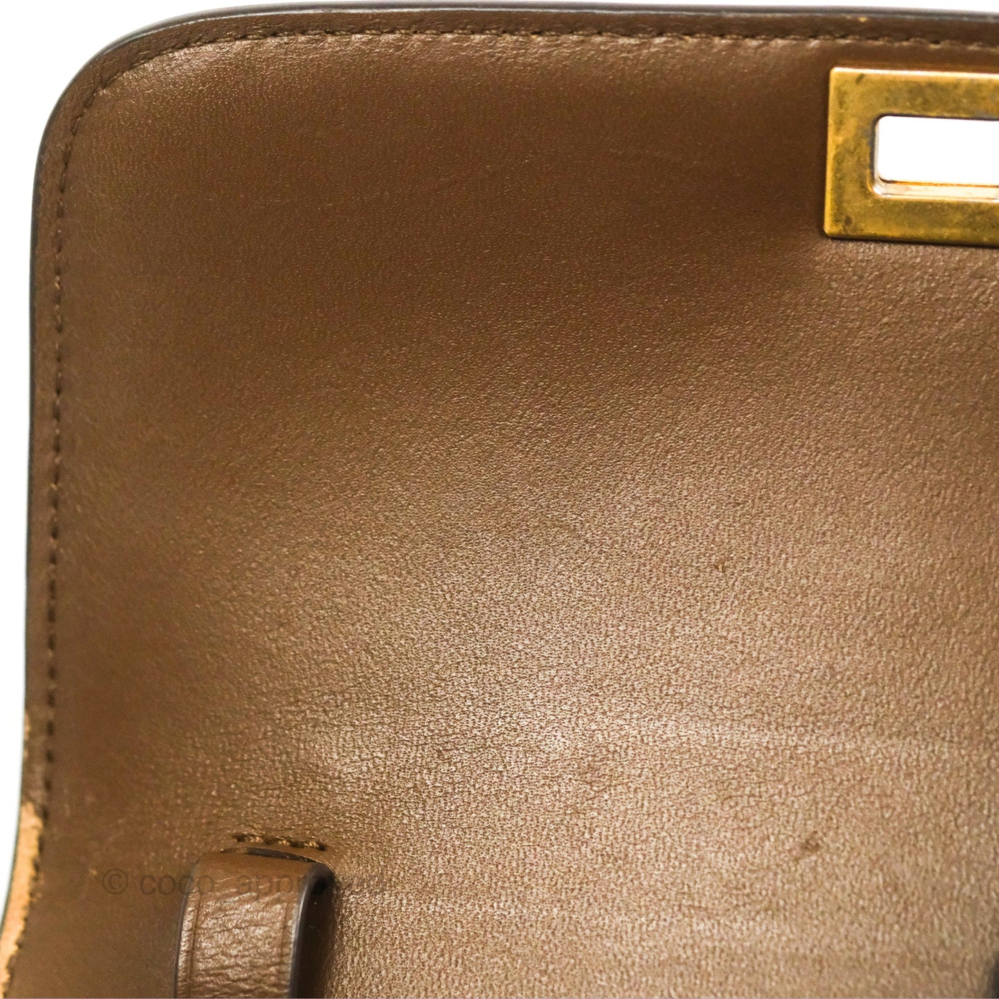 Celine Teen Classic Box Flap Caramel Box Calfskin