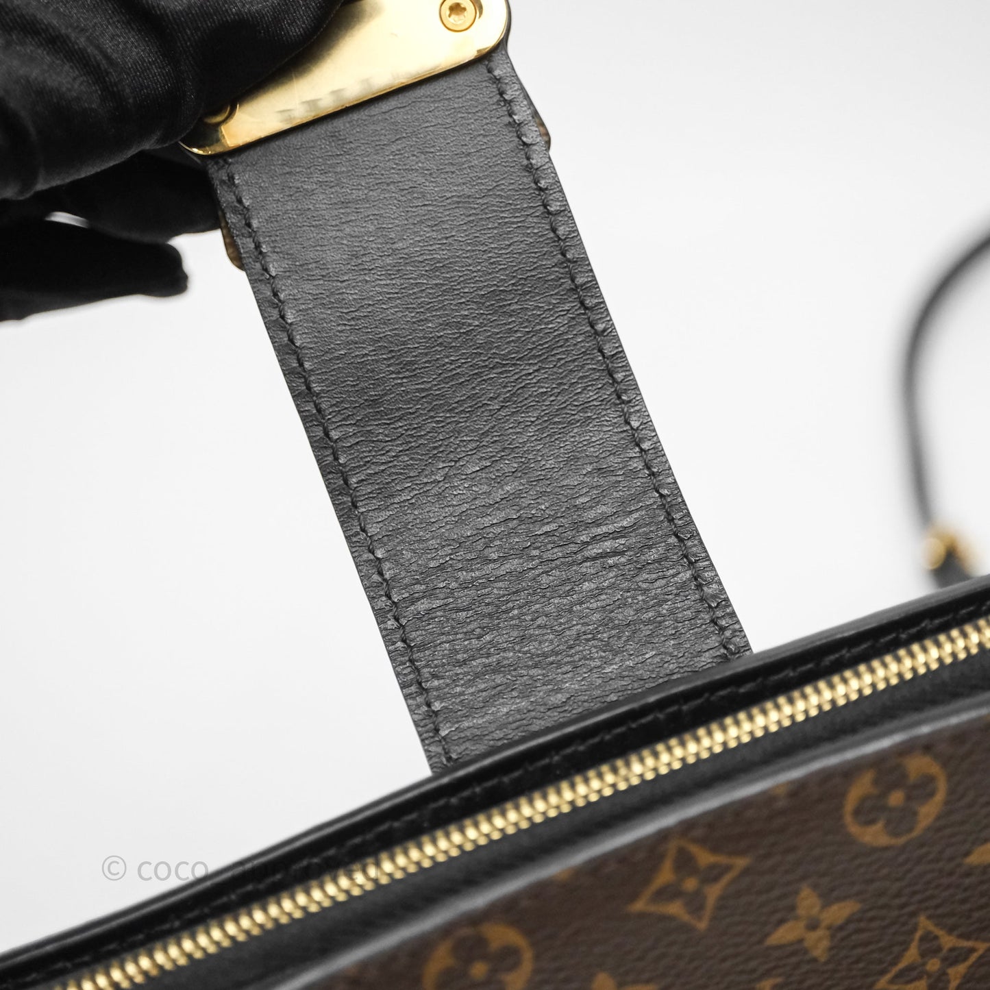Louis Vuitton Monogram Reverse Trunk Clutch Bag