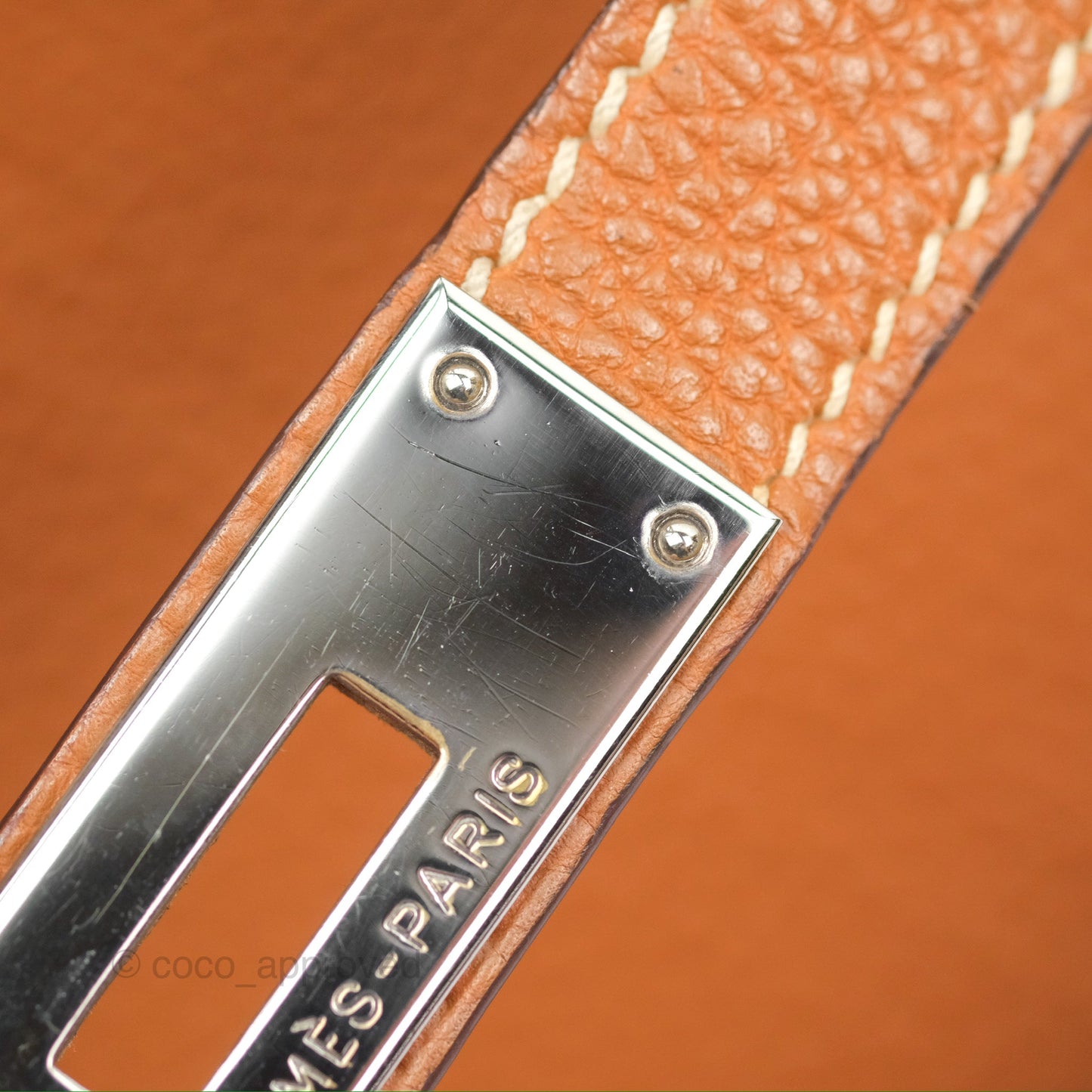Hermès Birkin 30 Retourne Gold Clemence Palladium Hardware
