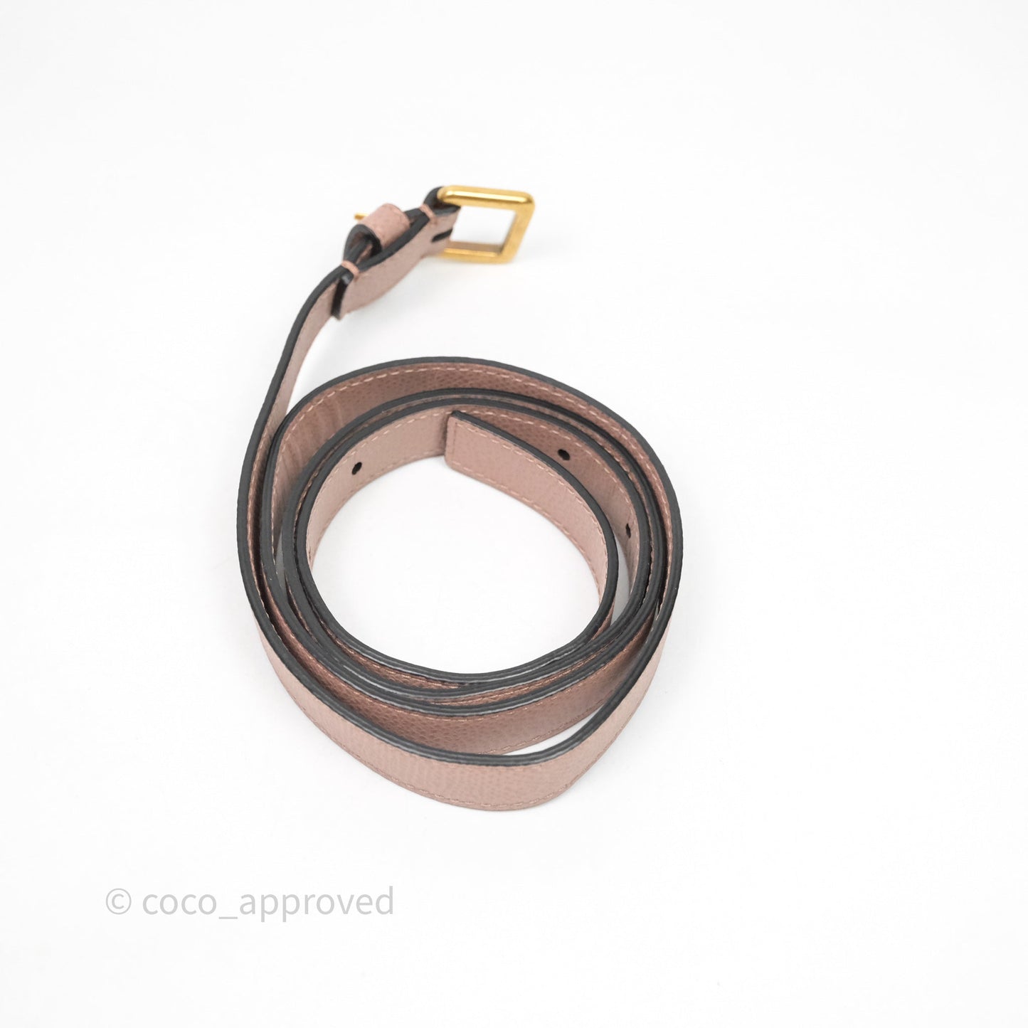 Christian Dior Saddle Belt Pouch Dusty Pink Matte Calfskin Gold Hardware