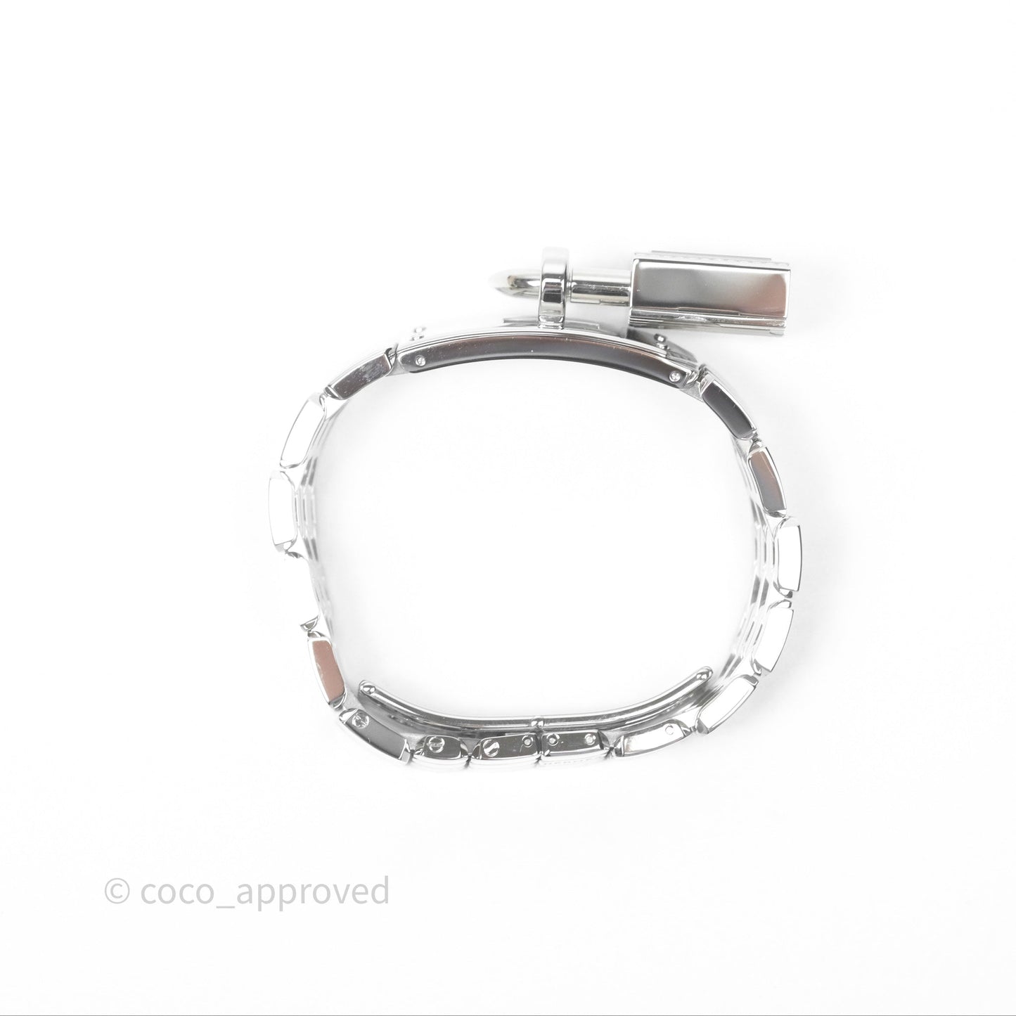 Hermès Kelly Watch Mini Model 16mm Diamond Steel