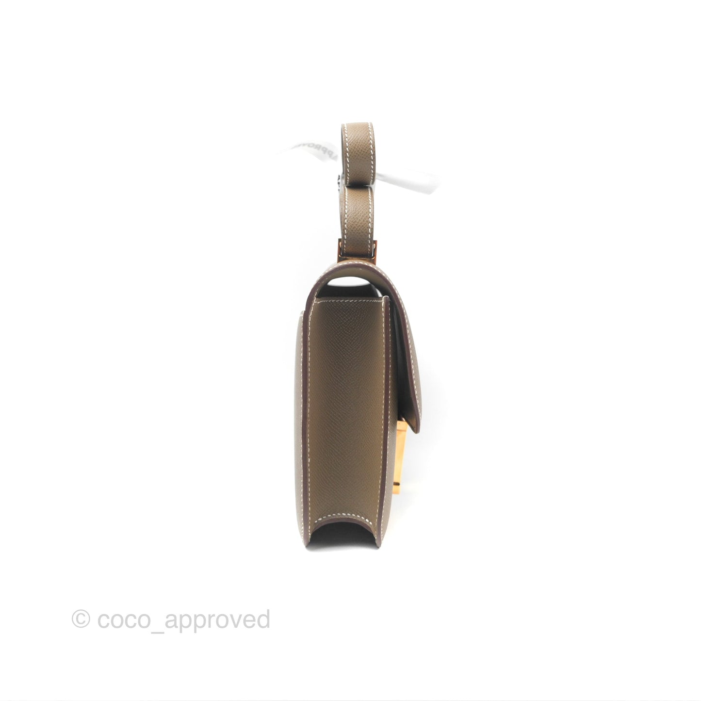 Hermès Constance 24 Mirror Etoupe 18 Epsom Rose Gold Hardware