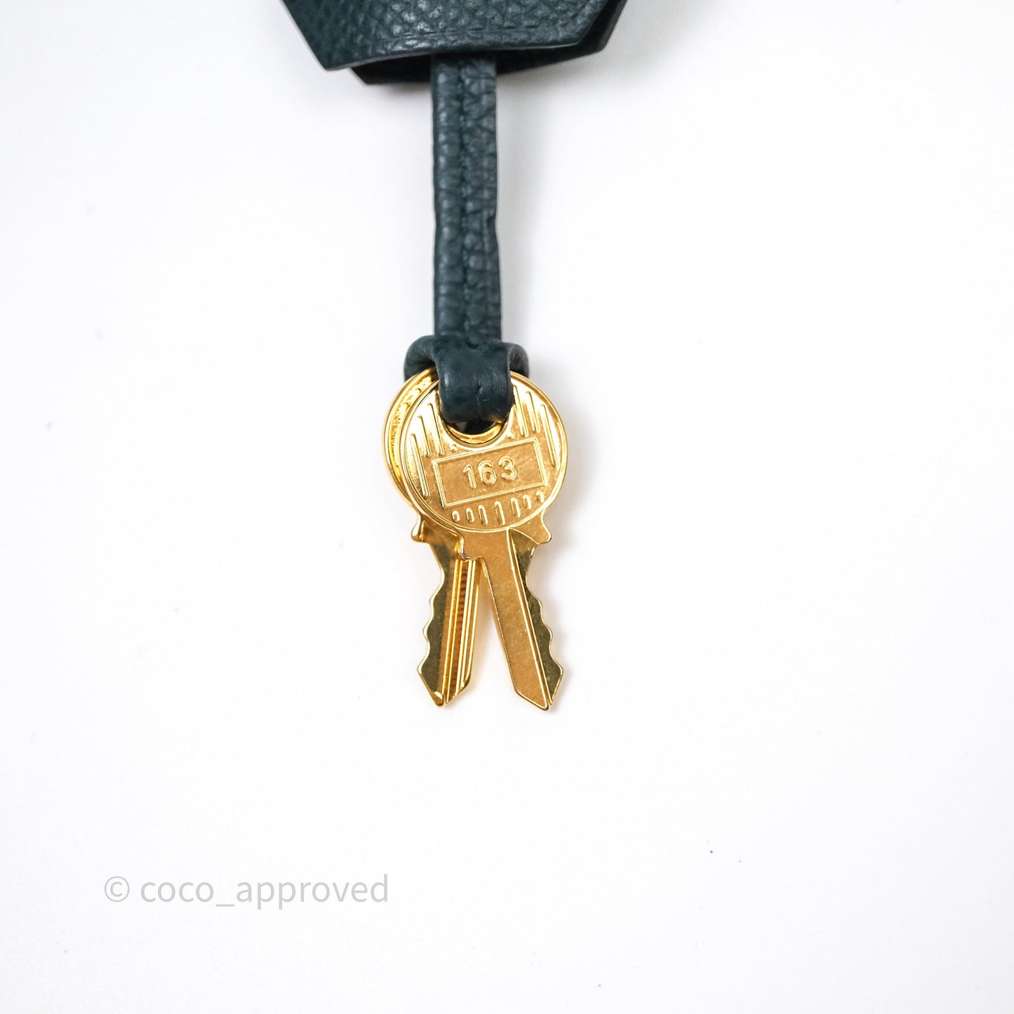 Hermès Kelly 28 6O Vert Cyprès Epsom Gold Hardware