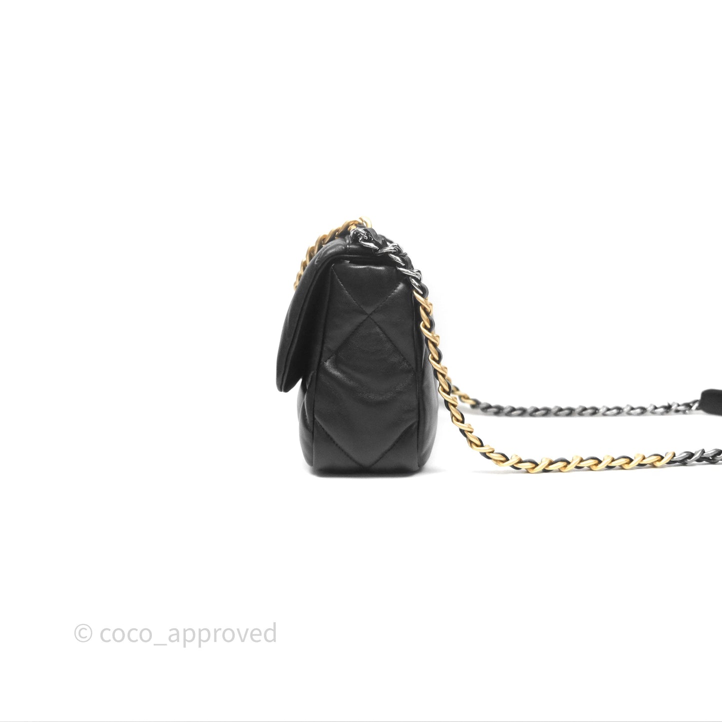 Chanel 19 Small Black Mixed Hardware