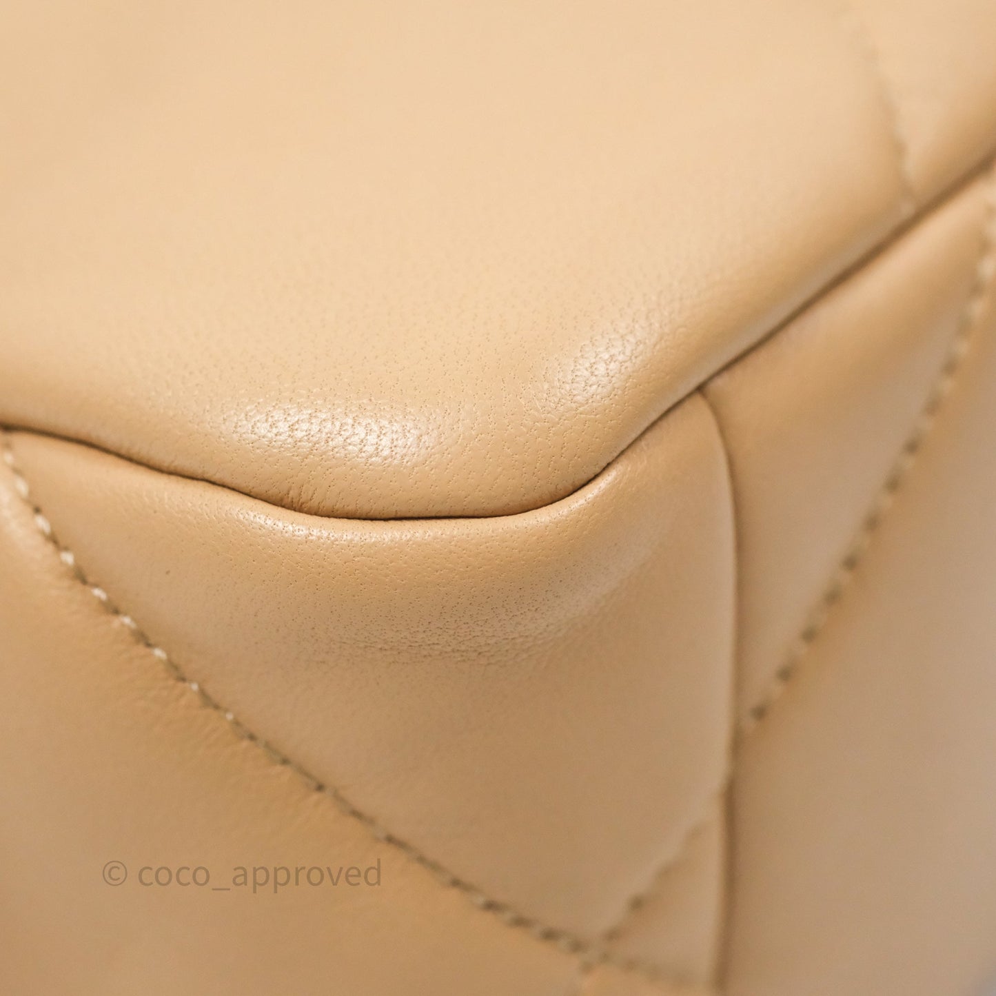 Chanel 19 Small Beige Mixed Hardware
