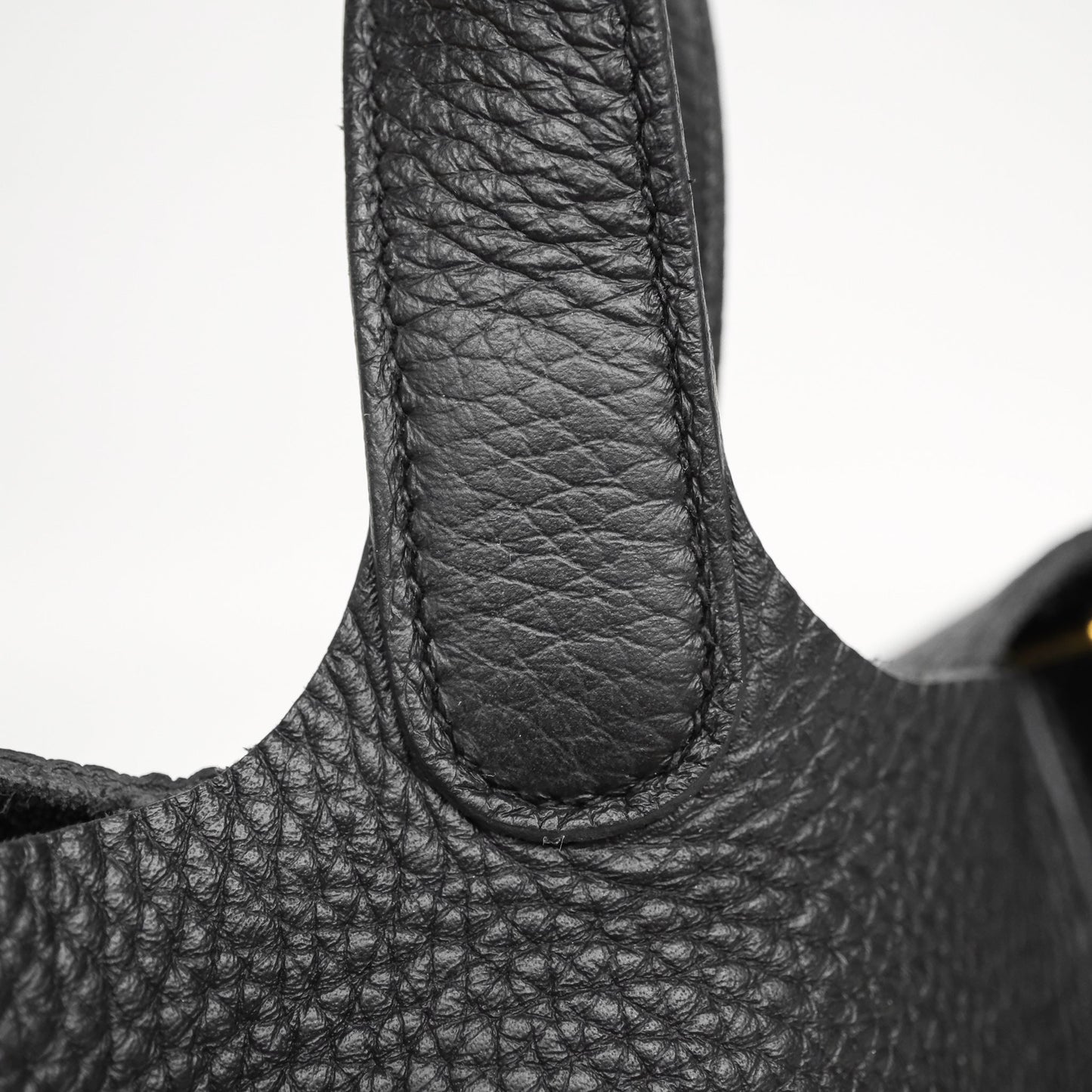 Hermès Picotin Lock 18 Noir Black 89 Clemence Gold Hardware