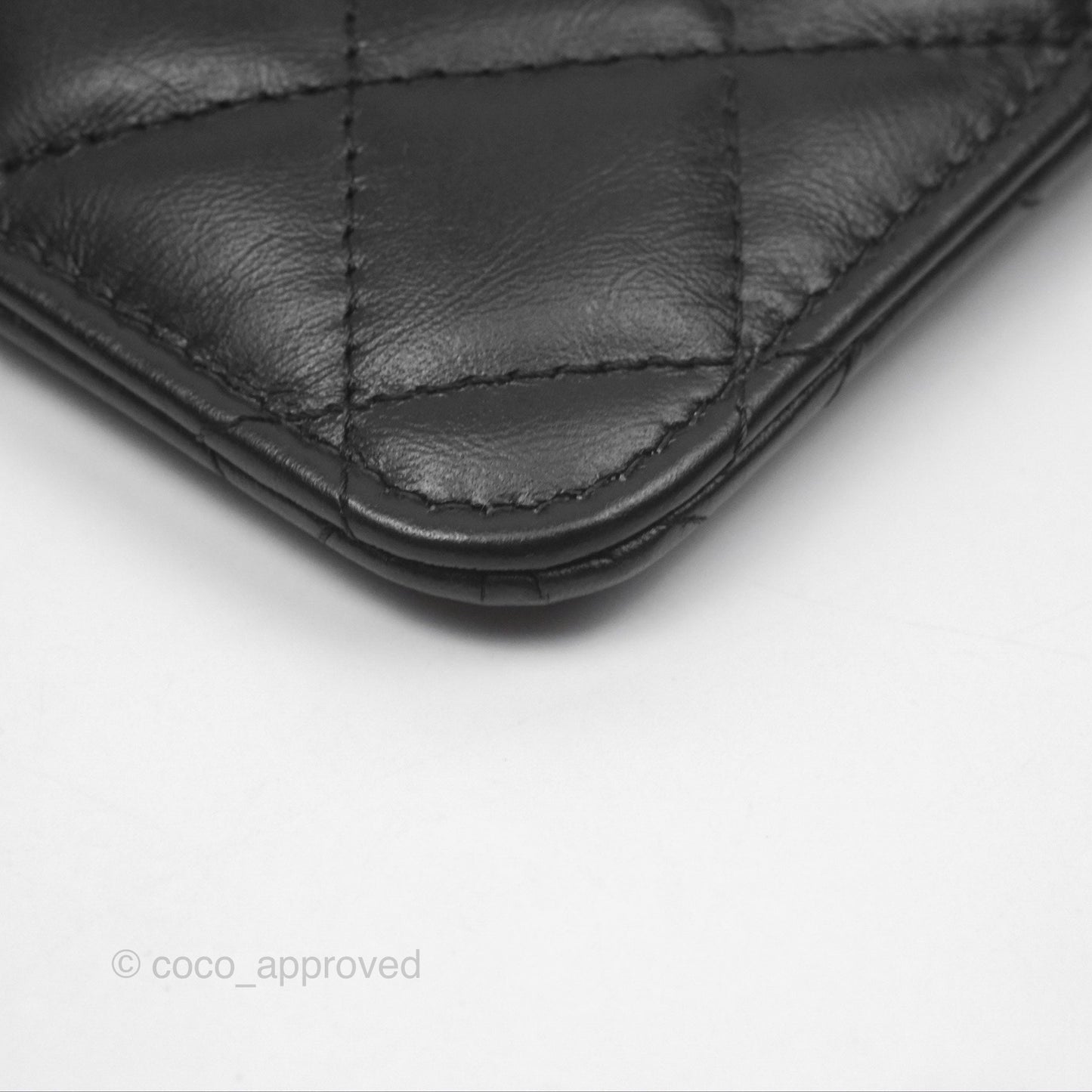 Chanel 2.55 Reissue Purse Aged Calfskin Black Aged Gold Hardware