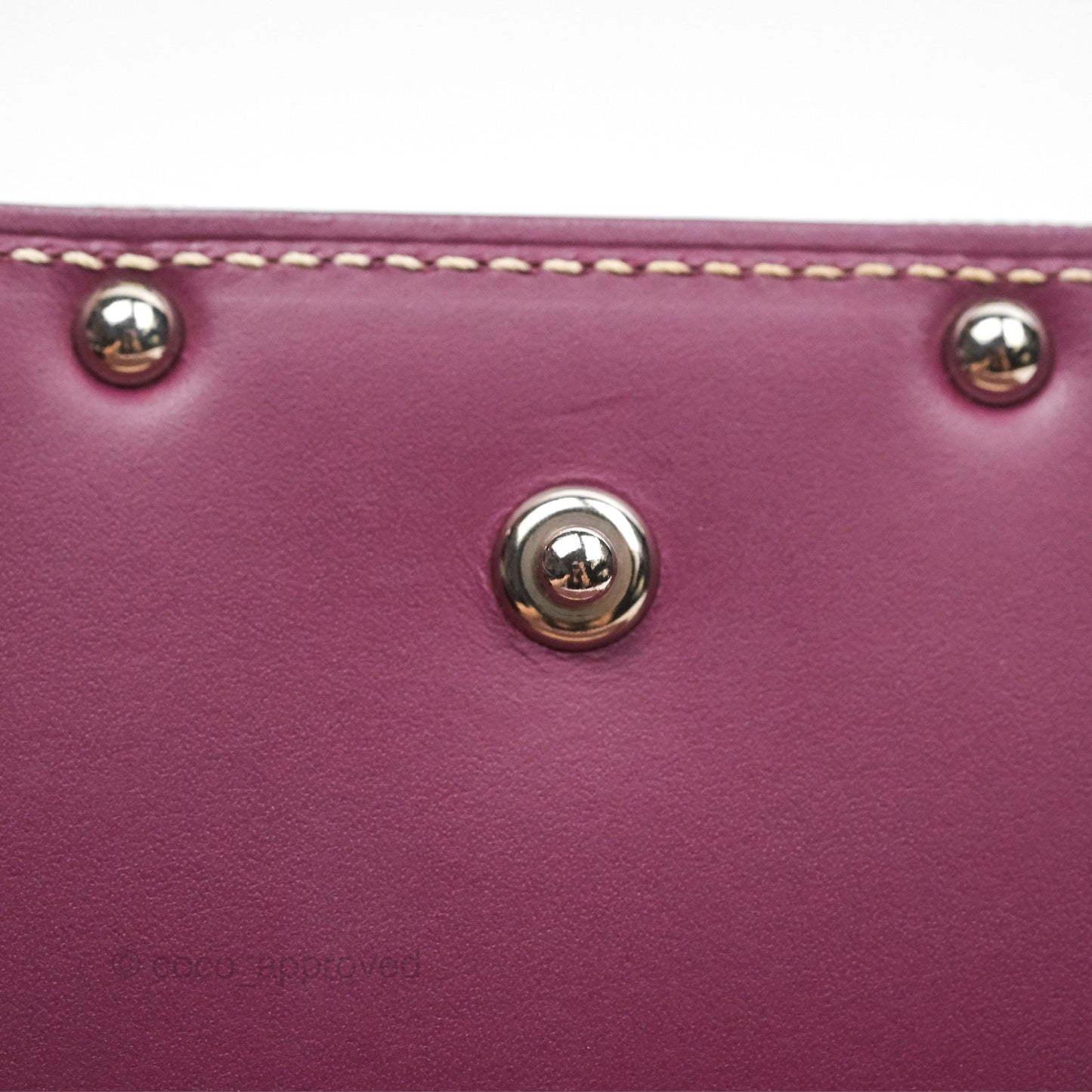 Goyard Monte-Carlo Bois Clutch Wine Red Goyardine Canvas