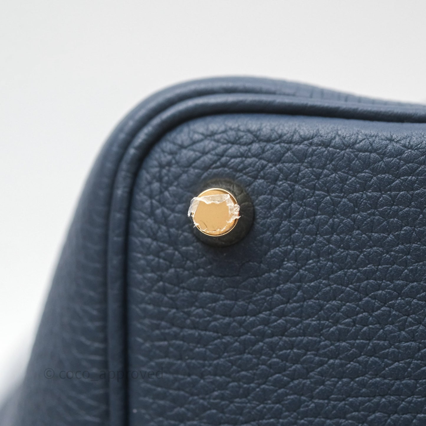 Hermès Picotin Lock 18 Bleu de Prusse 7P Clemence Gold Hardware