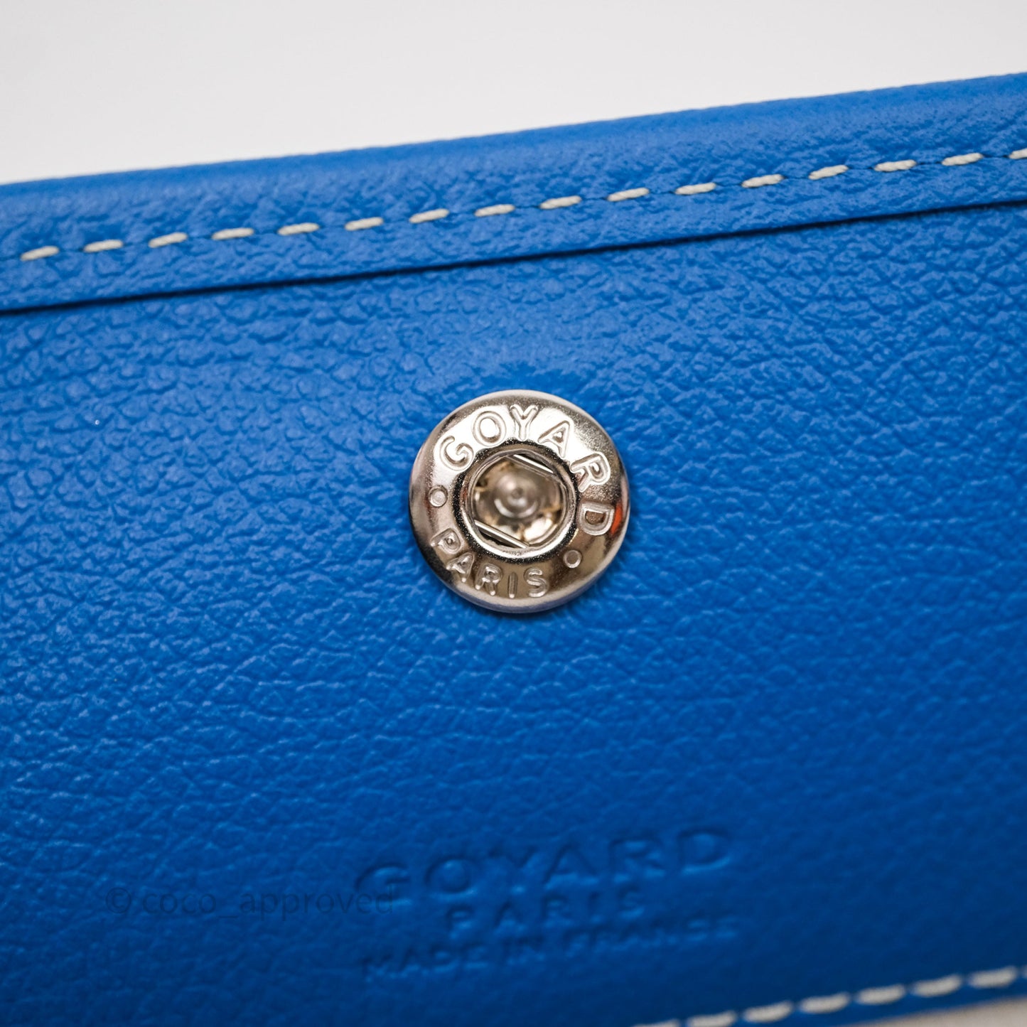 Goyard Bohème Hobo Bag Bleu Ciel Goyardine Canvas