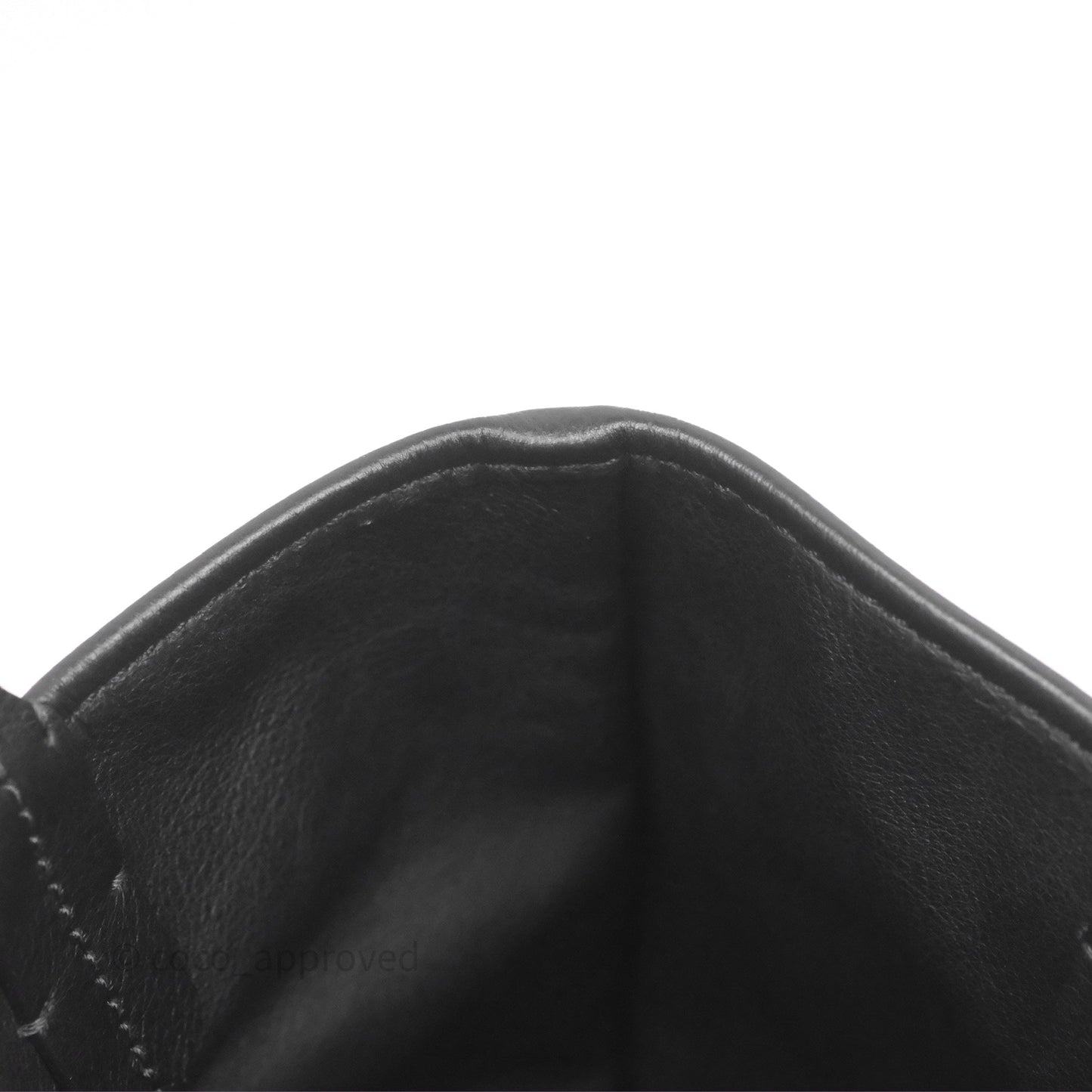 Goyard Anjou Mini Bag Goyardine Canvas Black