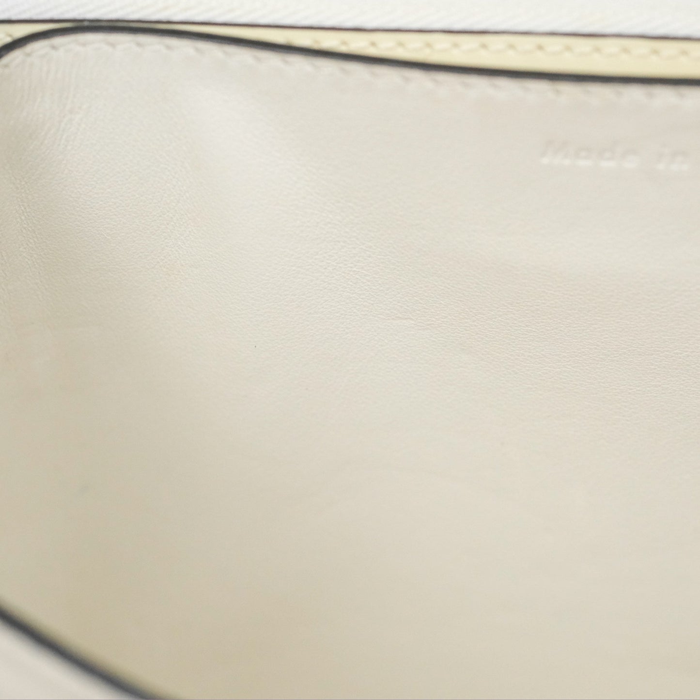 Celine Medium Classic Box Flap White Patent Gold Hardware