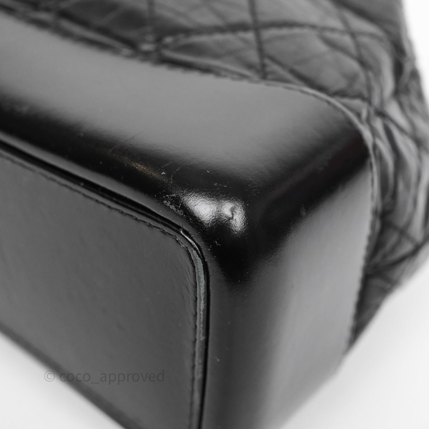 Chanel Small Gabrielle Backpack Black Aged Calfskin