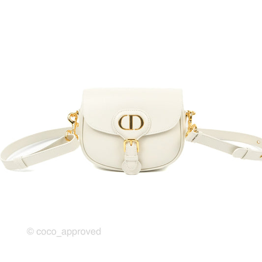 Dior Small Bobby Bag White Box Calfskin