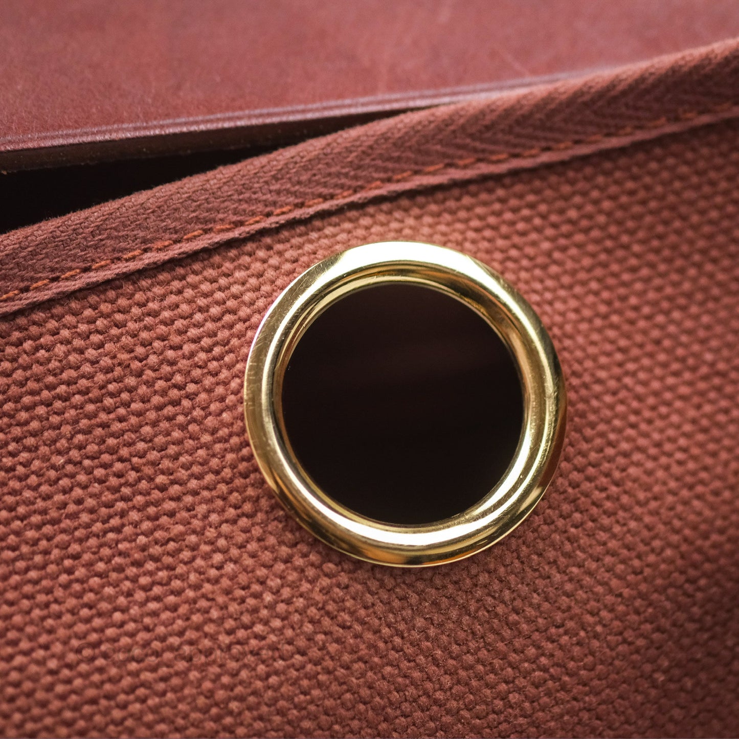 Hermès Herbag Zip 31 Rouge H Gold Hardware