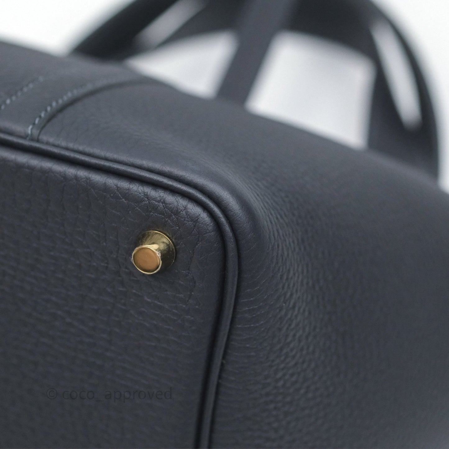 Hermès Picotin 18 Caban 3Y Clemence Gold Hardware