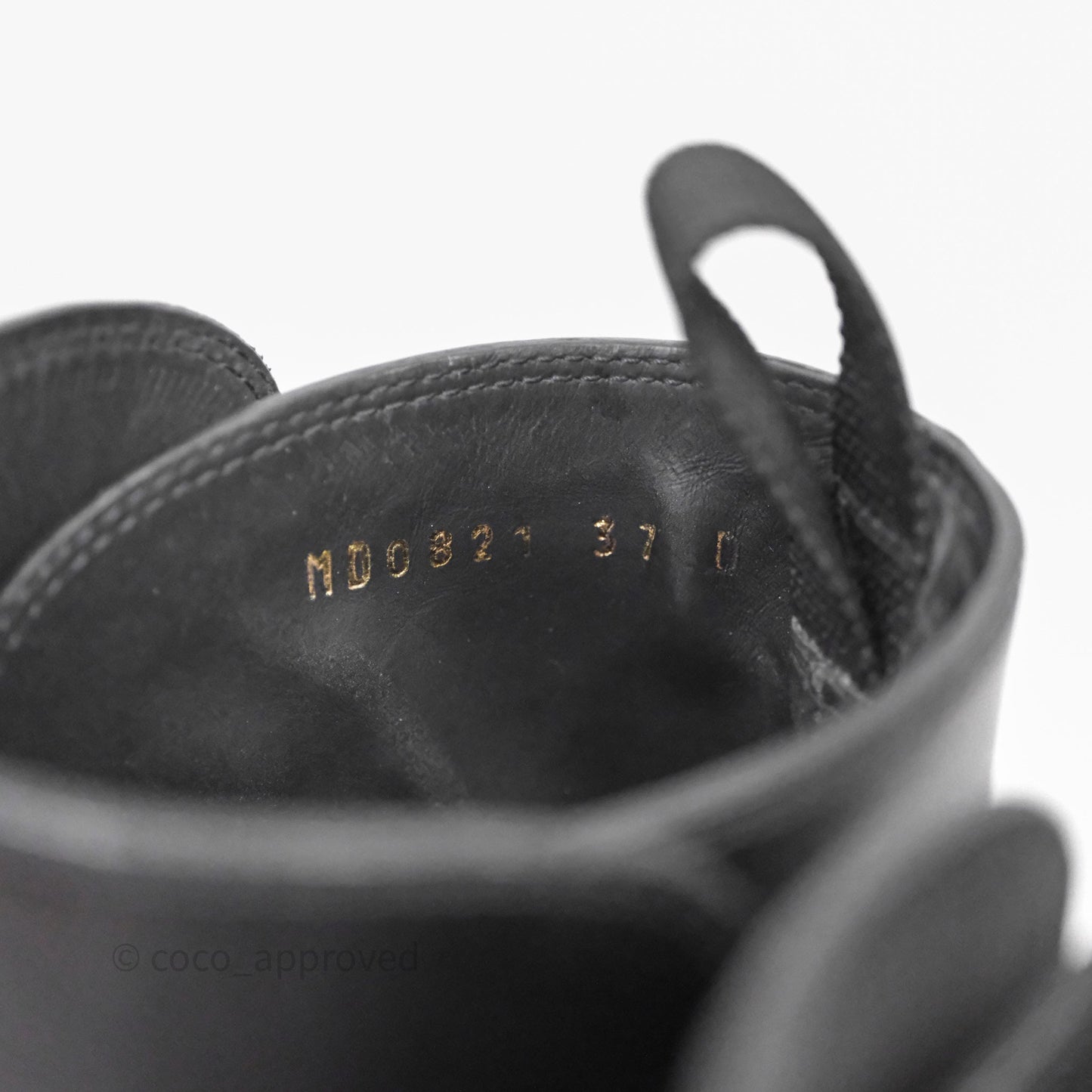 Christian Dior Empreinte Ankle Boot Black Calfskin