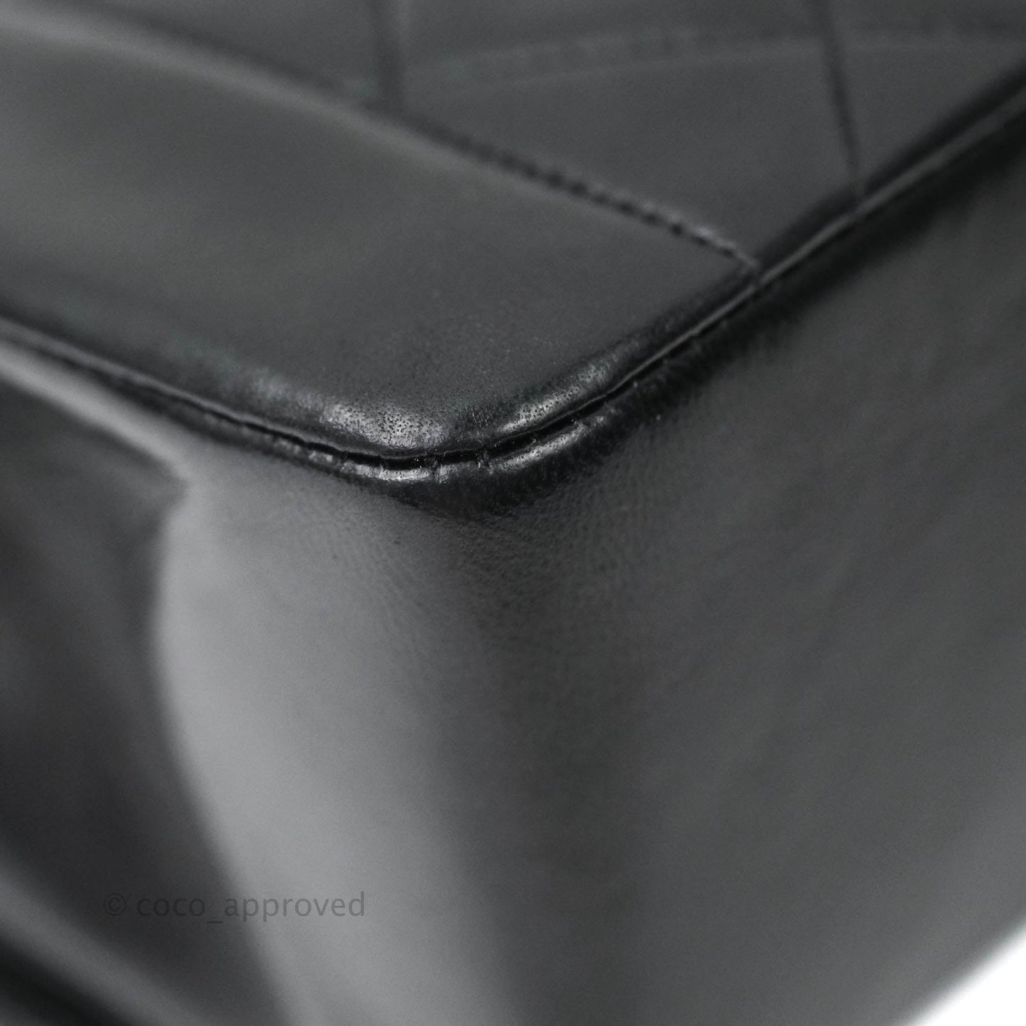 Chanel Black Quilted Lambskin Small Vintage Classic Diana Flap Bag
