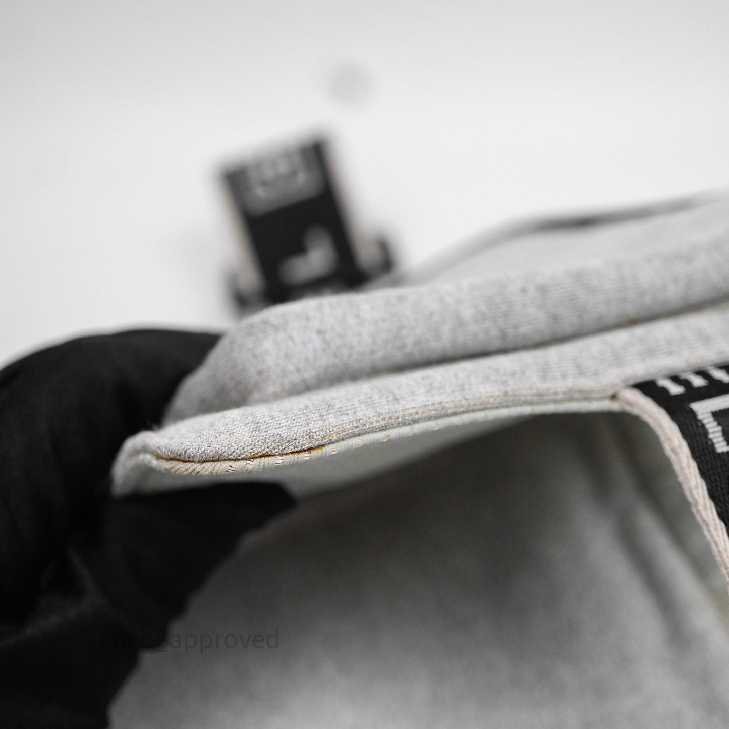 Chanel CC Logo Sport Waist Bag Grey
