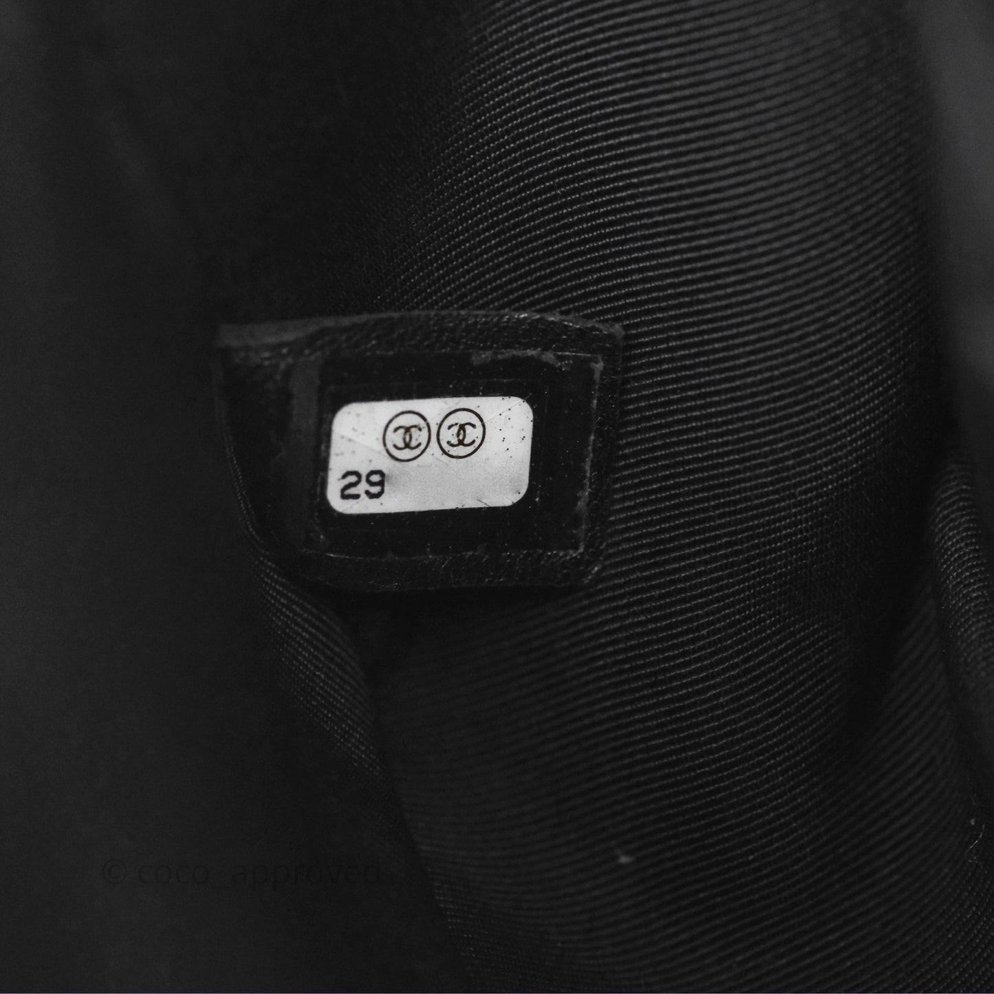 Chanel Small Boy Black Calfskin Aged Gold Hardware