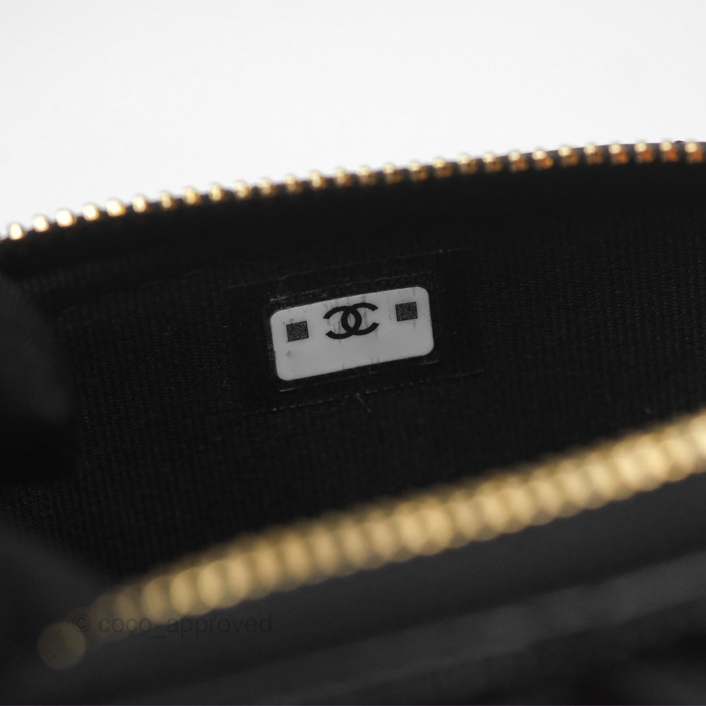 Chanel Mini Handle Clutch with Chain Black Shiny Lambskin Gold Hardware