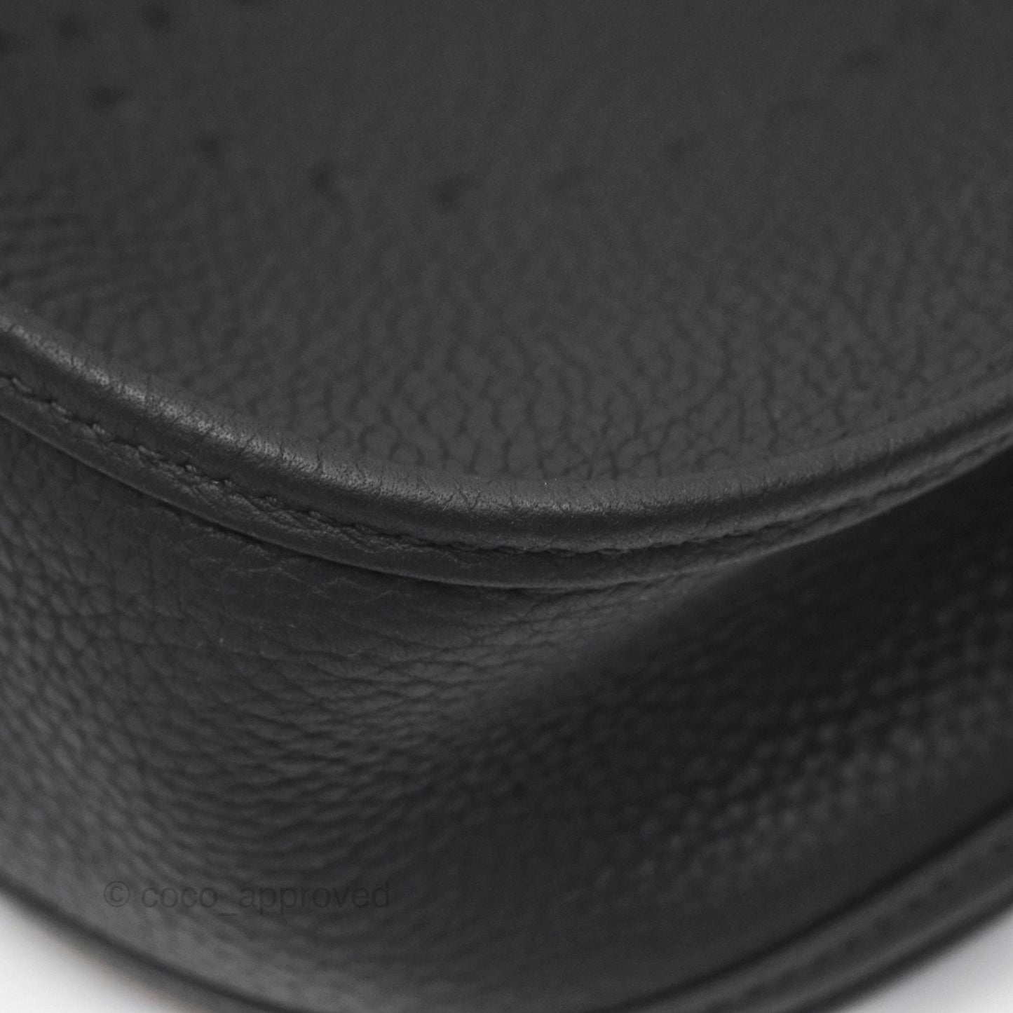 Hermès Evelyne III 29 Noir 89 Clemence Silver Hardware