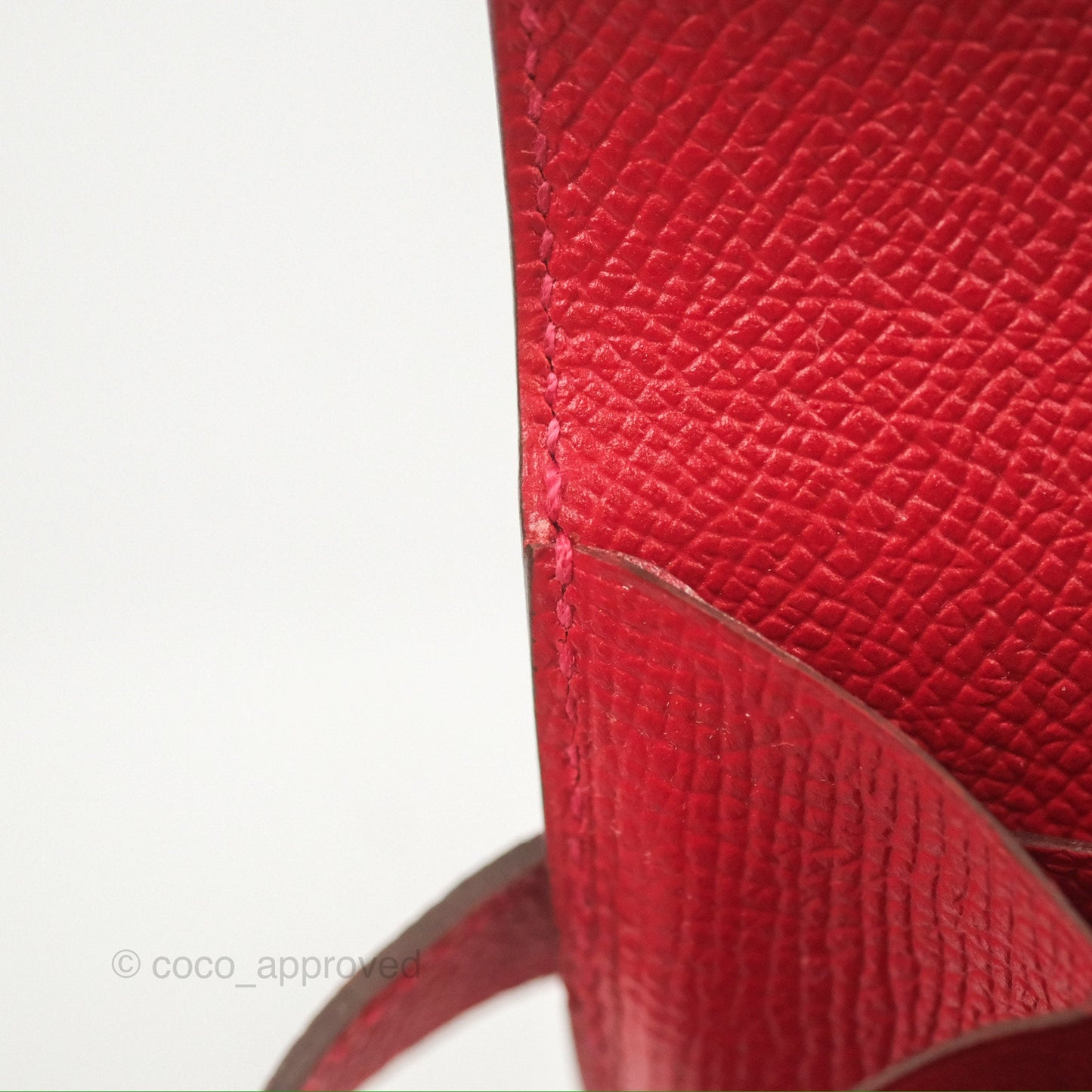 Hermès Kelly Wallet Rouge Casaque Epsom Gold Hardware