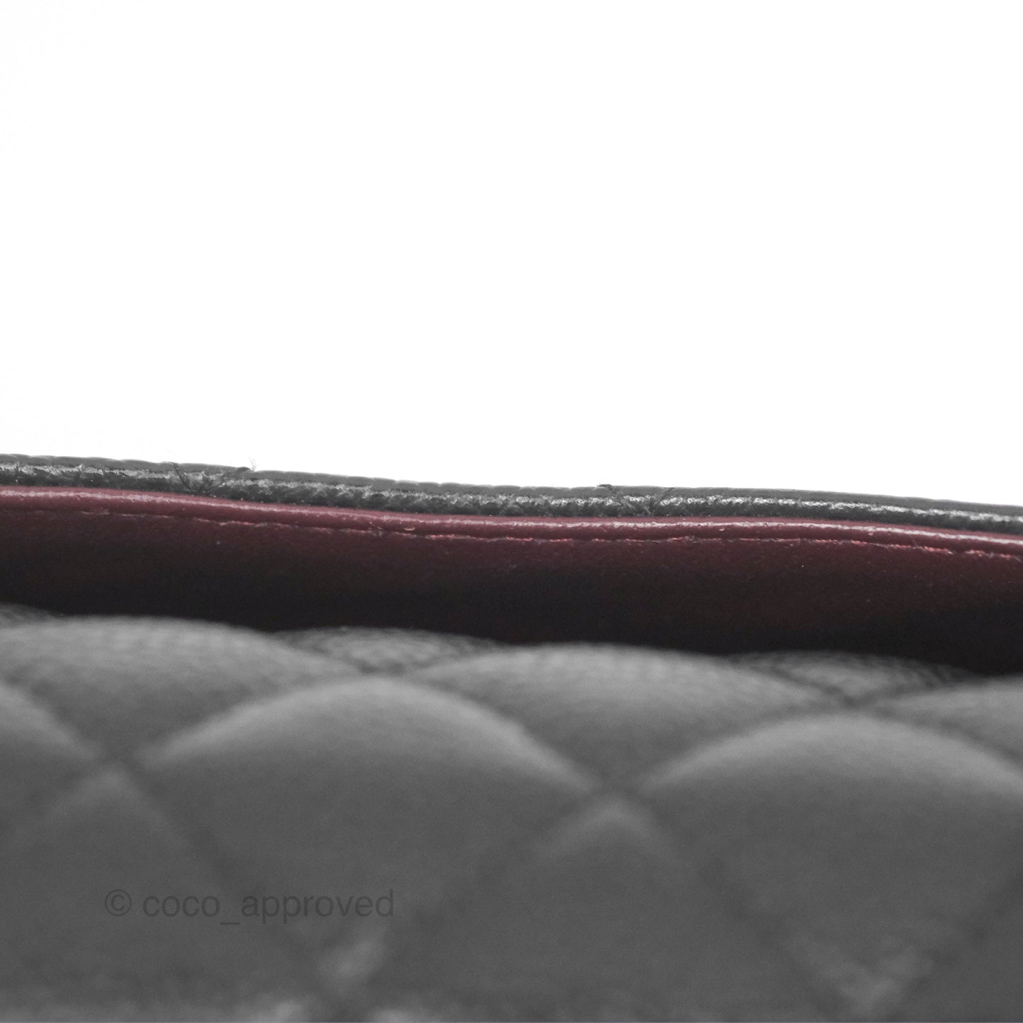 Chanel Classic M/L Medium Flap Quilted Black Caviar Silver Hardware