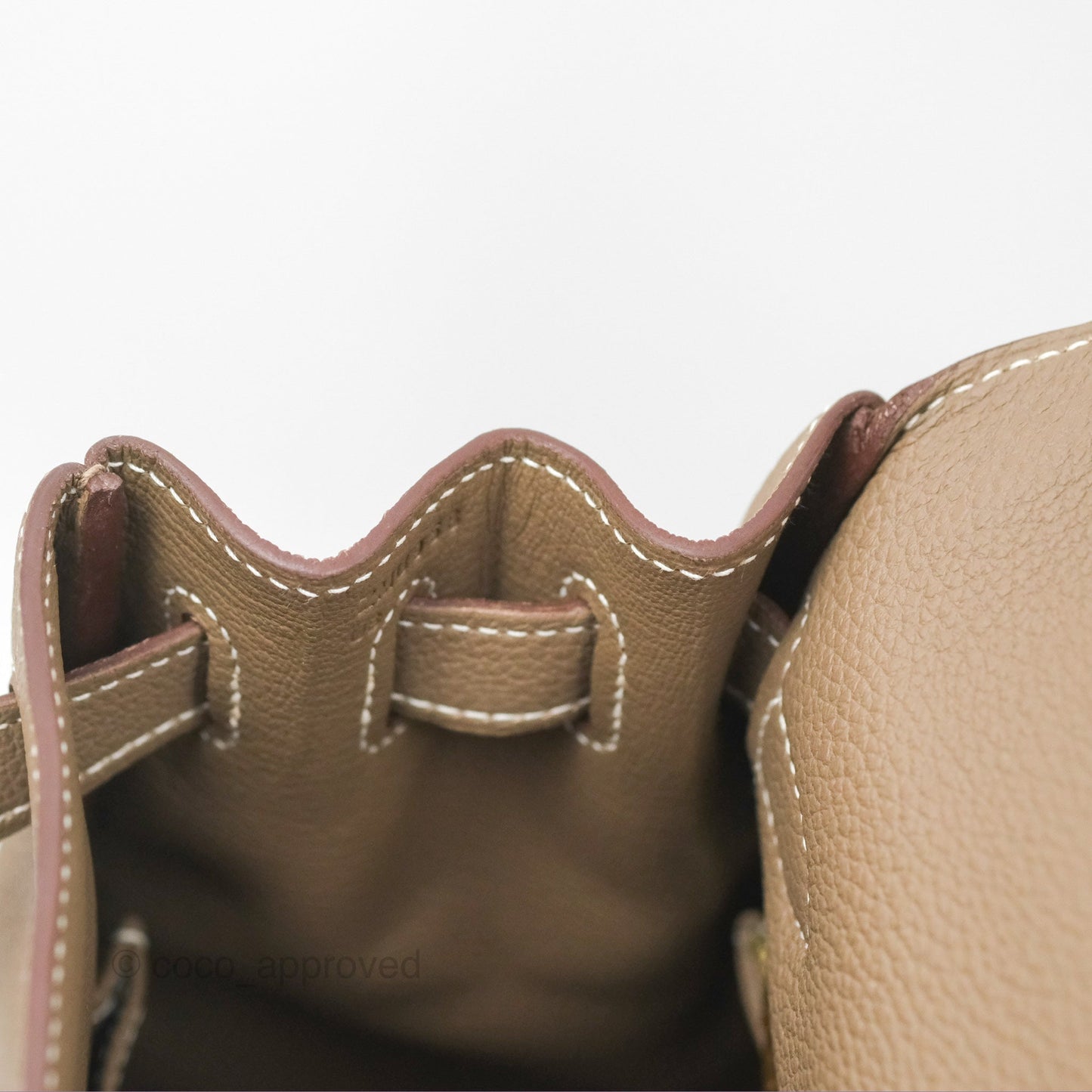 Hermès Kelly 28 Retourne Etoupe Togo Gold Hardware