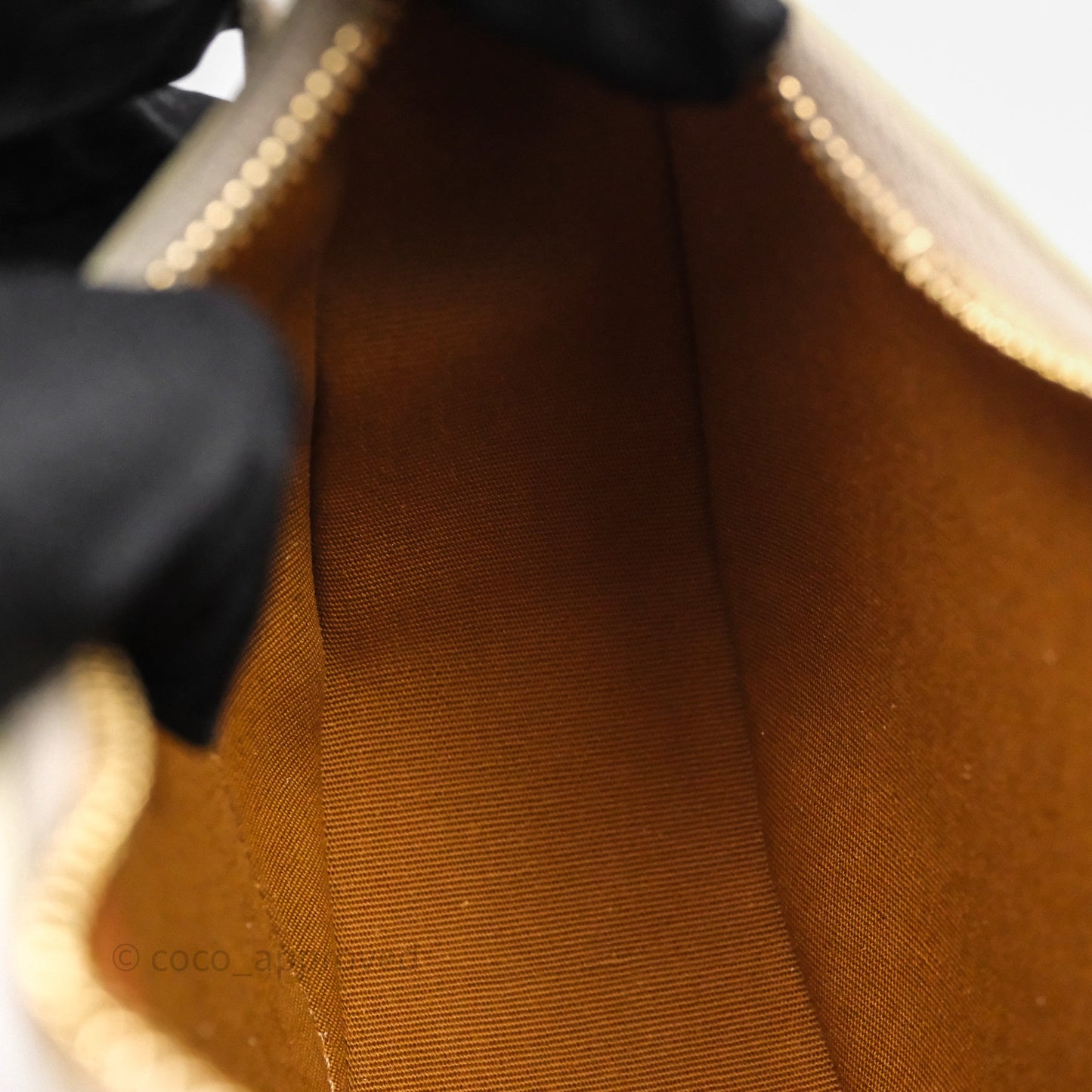 Celine Ava Bag In Triomphe Canvas Calfskin Grege