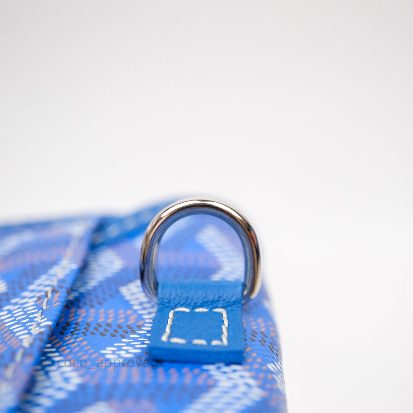Goyard Bohème Hobo Bag Bleu Ciel Goyardine Canvas