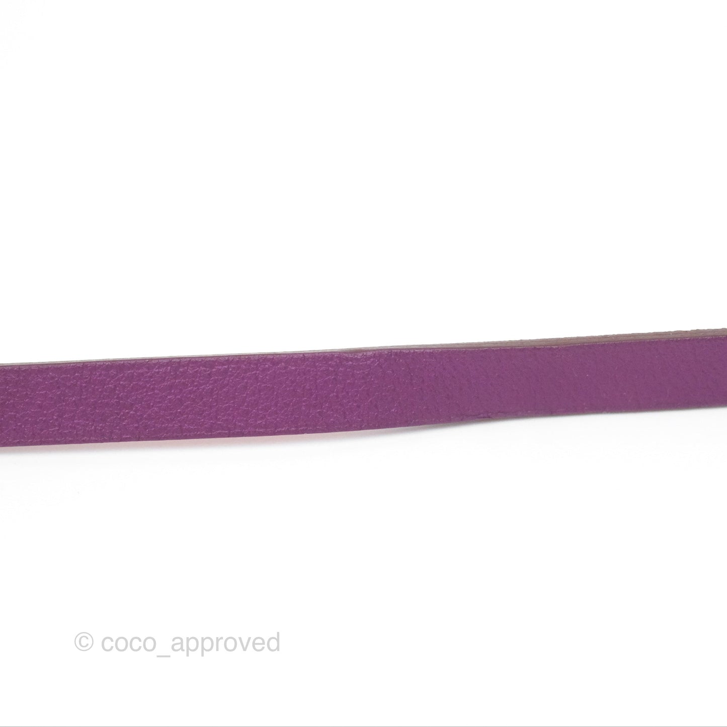 Hermès Behapi Double Tour Bracelet Capucine Anemone Palladium Hardware