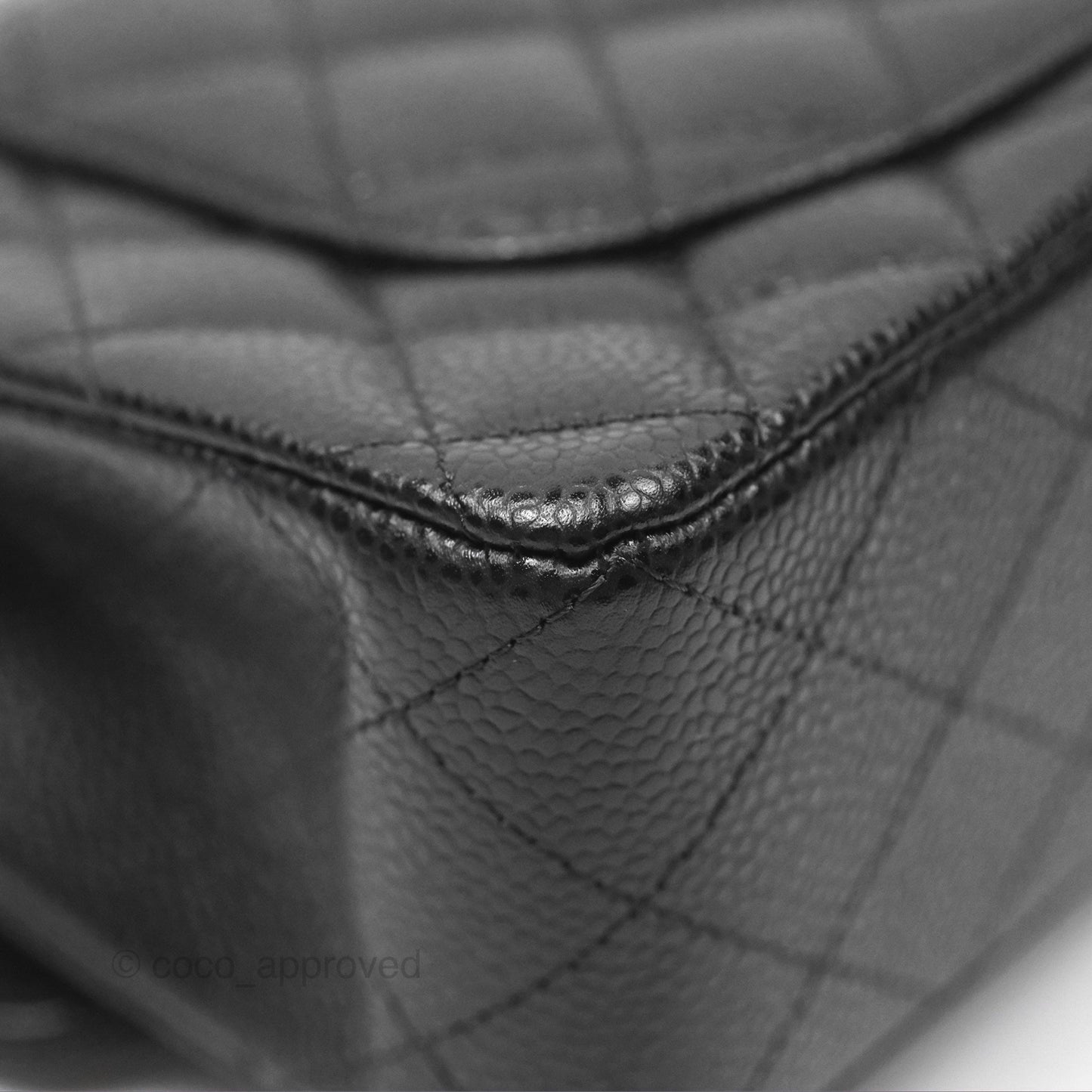 Chanel Small Classic Quilted Flap Black Caviar Gold Hardware
