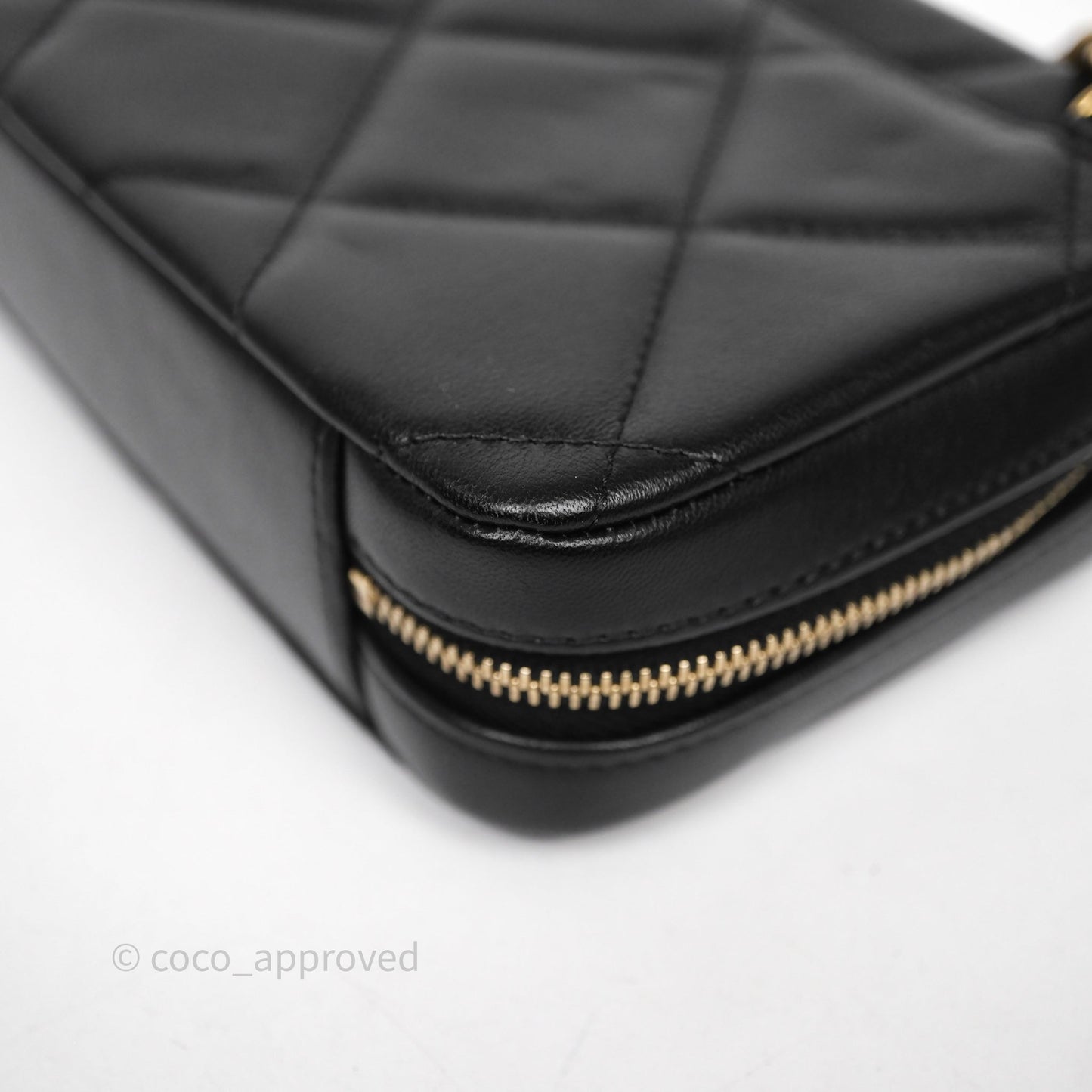 Chanel 19 Camera Bag Black Lambskin Mixed Hardware