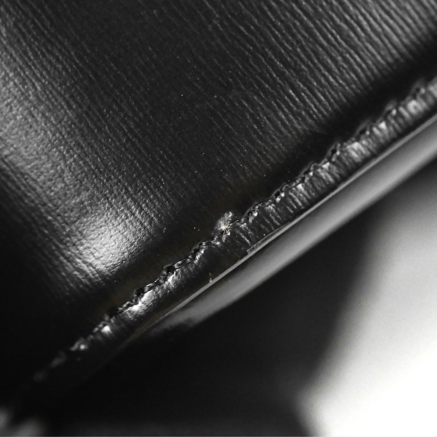 Celine Triomphe Shoulder Bag Black Calfskin