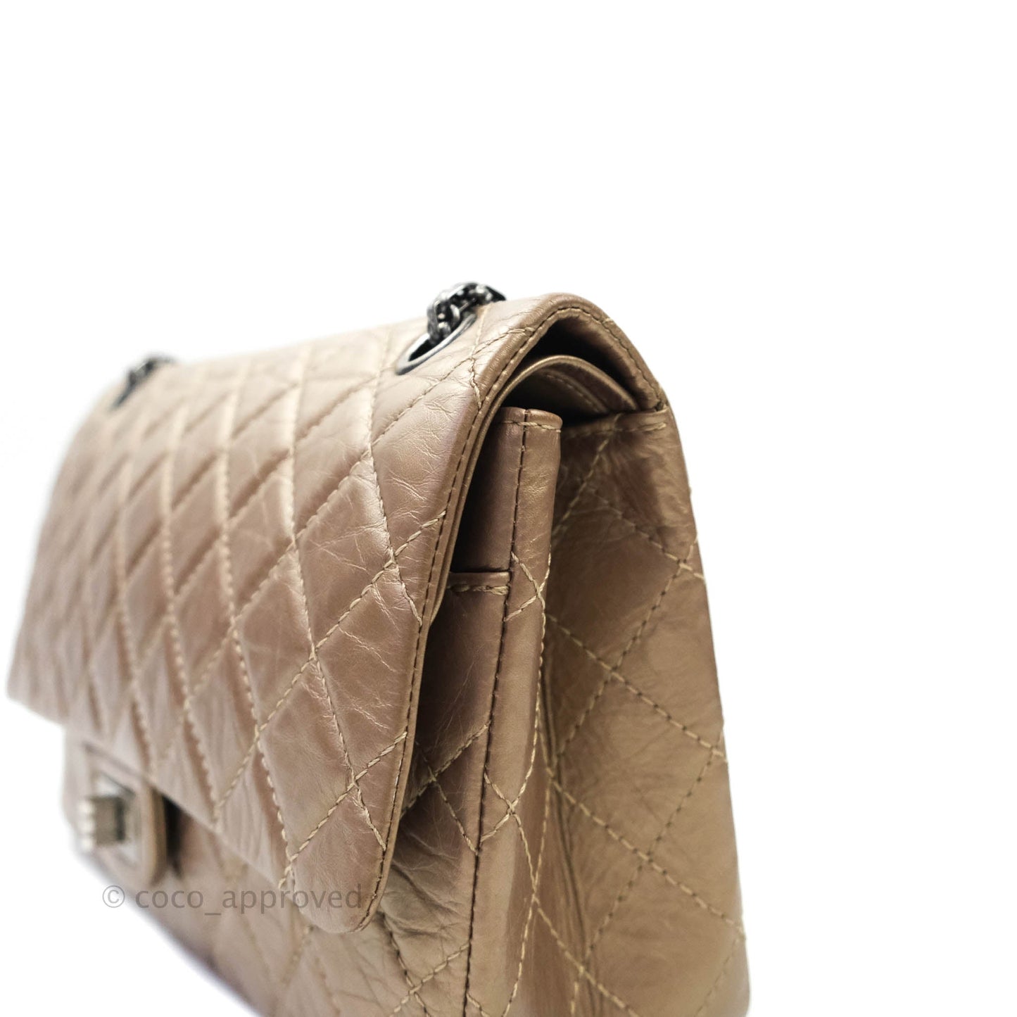 Chanel Reissue 226 Copper Calfskin Ruthenium Hardware