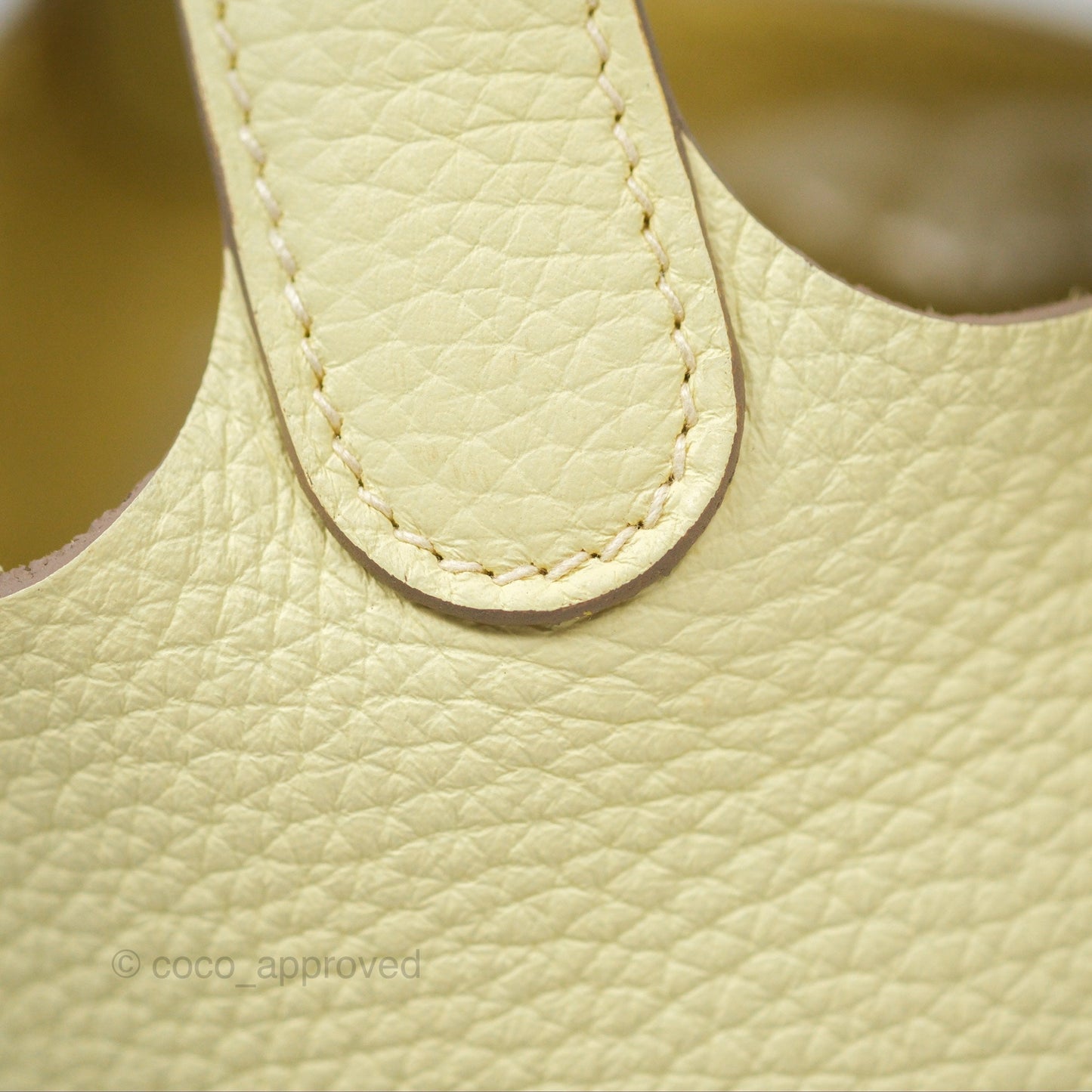 Hermès Picotin Lock 18 Jaune Milton I8 Clemence Palladium Hardware