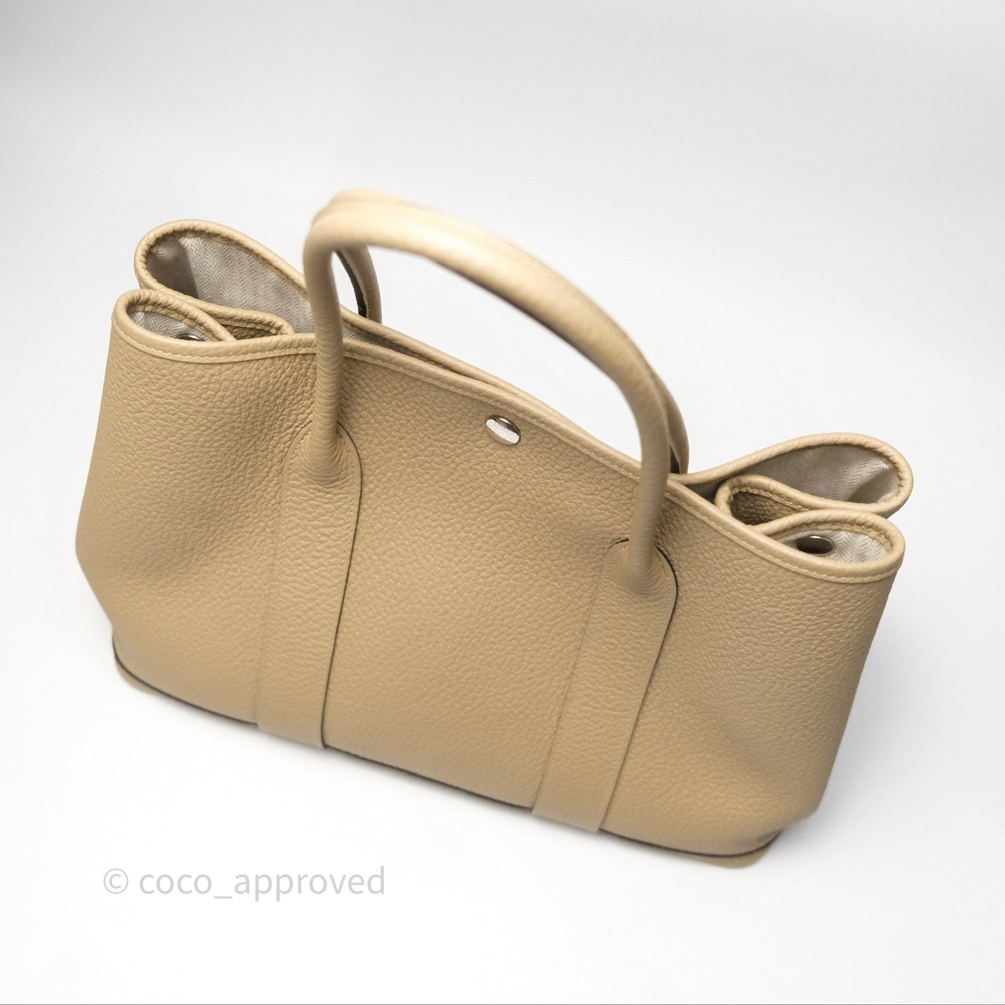 Hermès Garden Party 36 Beige Clemence
