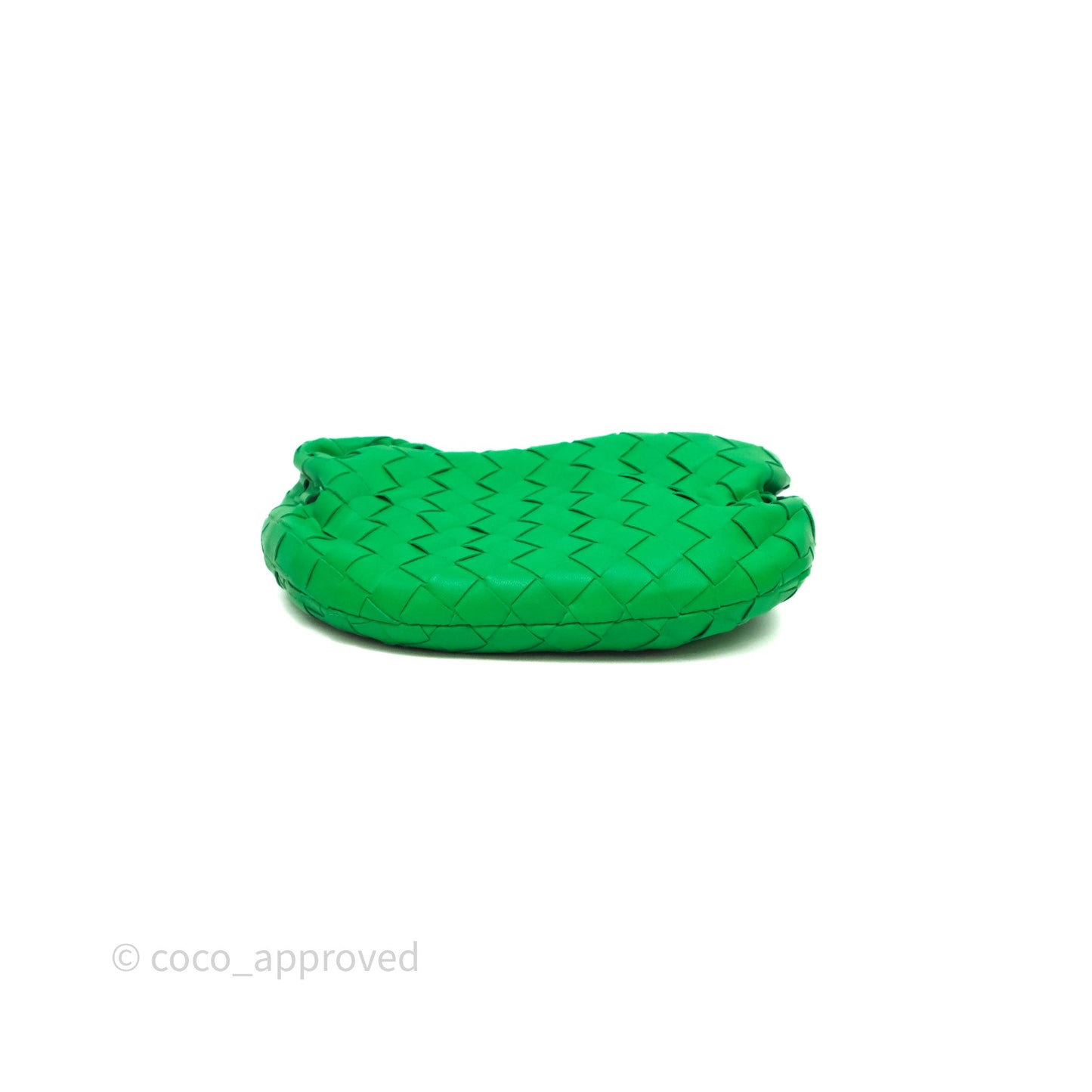 Bottega Veneta Mini Jodie Bag Green Intrecciato Lambskin