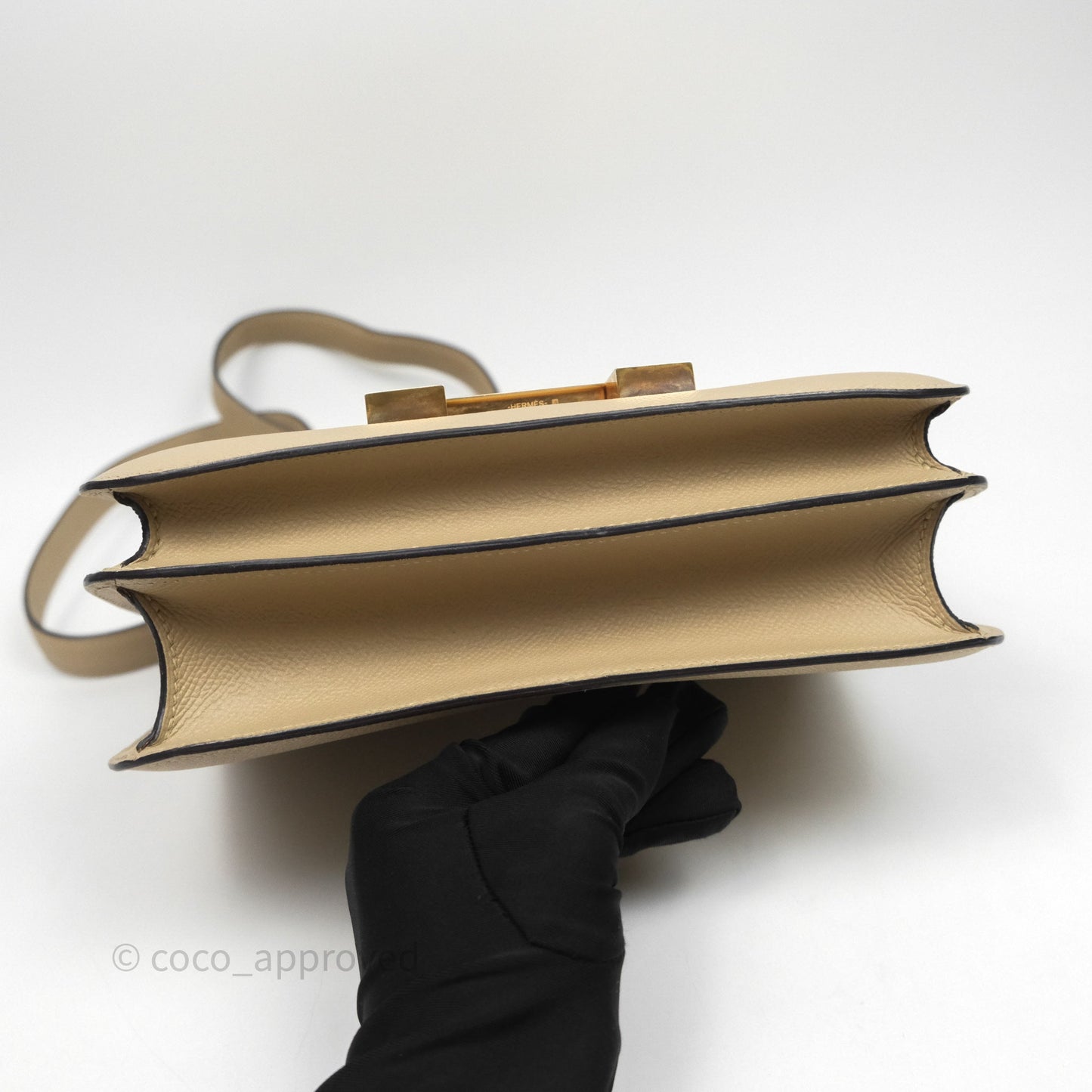 Hermès Constance 24 Trench S2/ Naturel 27 Epsom Gold Hardware