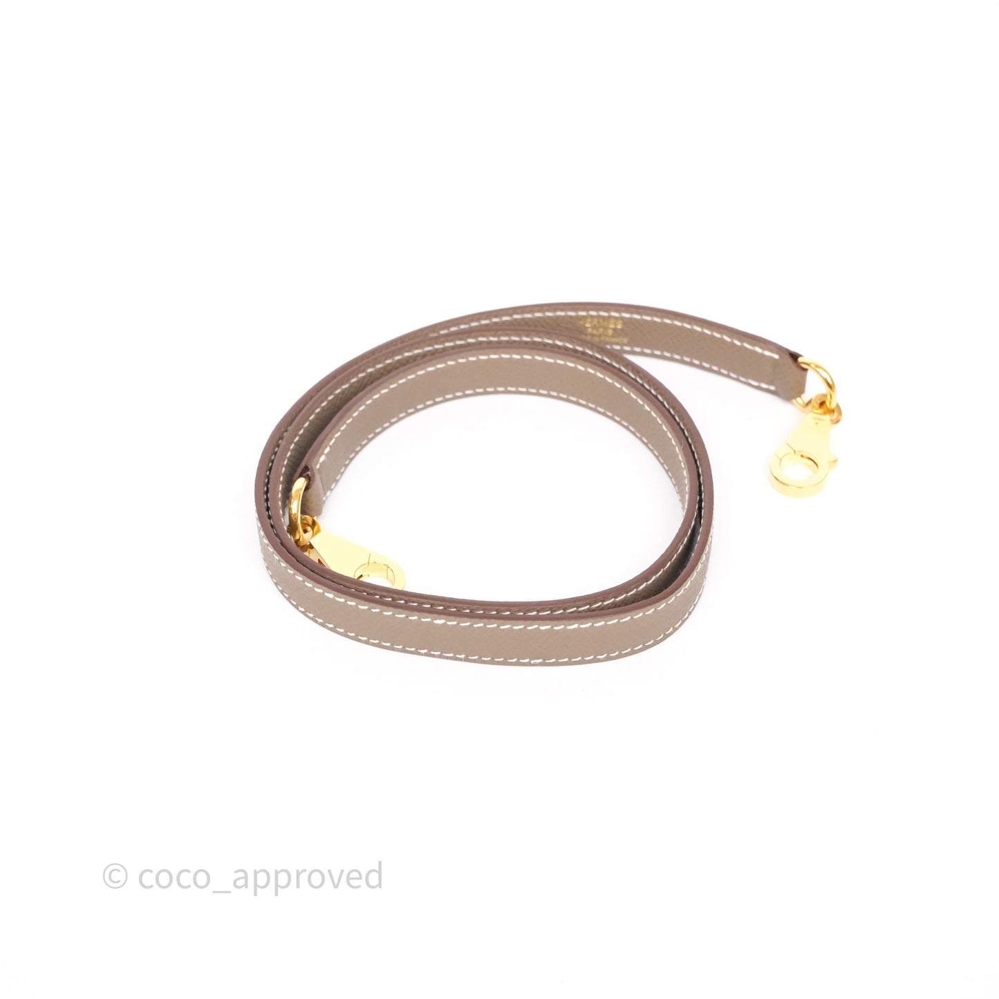 Hermès Kelly 25 Etoupe 18 Epsom Gold Hardware