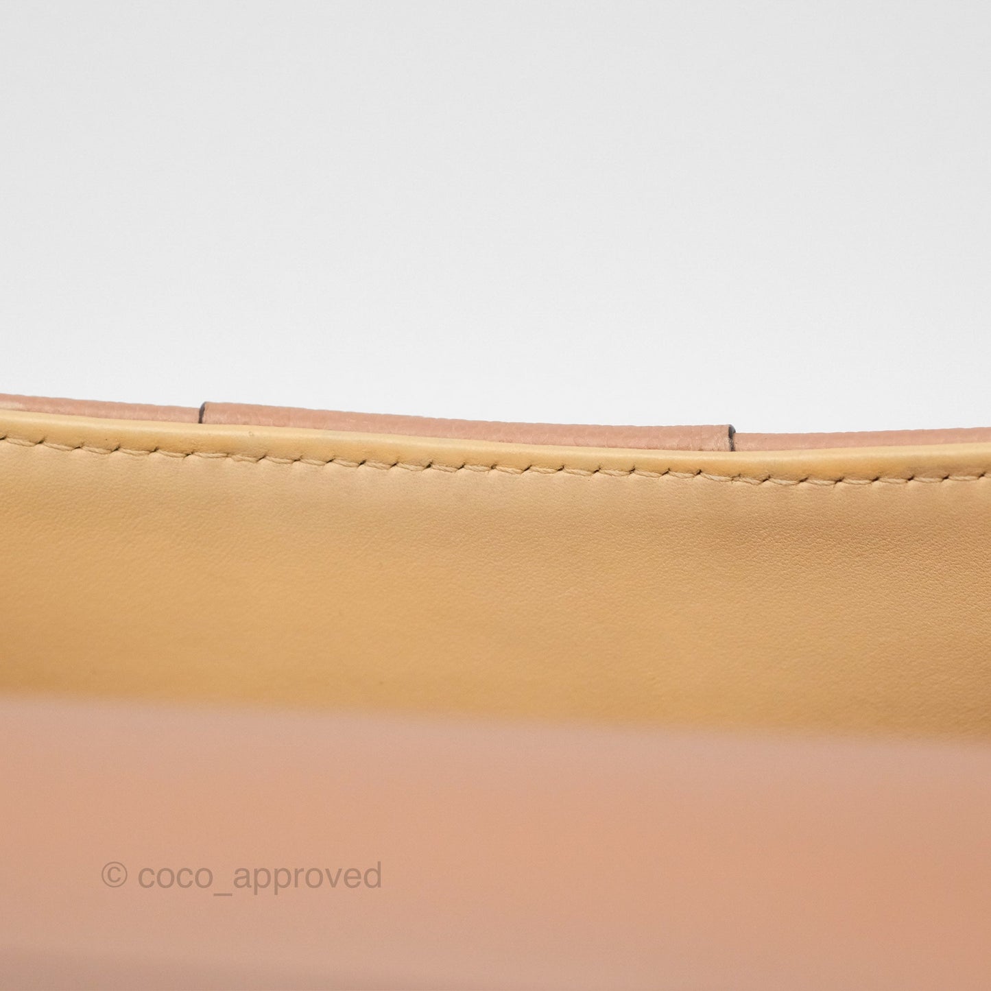 Delvaux Mini Brillant Bag Nude Grained Calfskin Gold Hardware