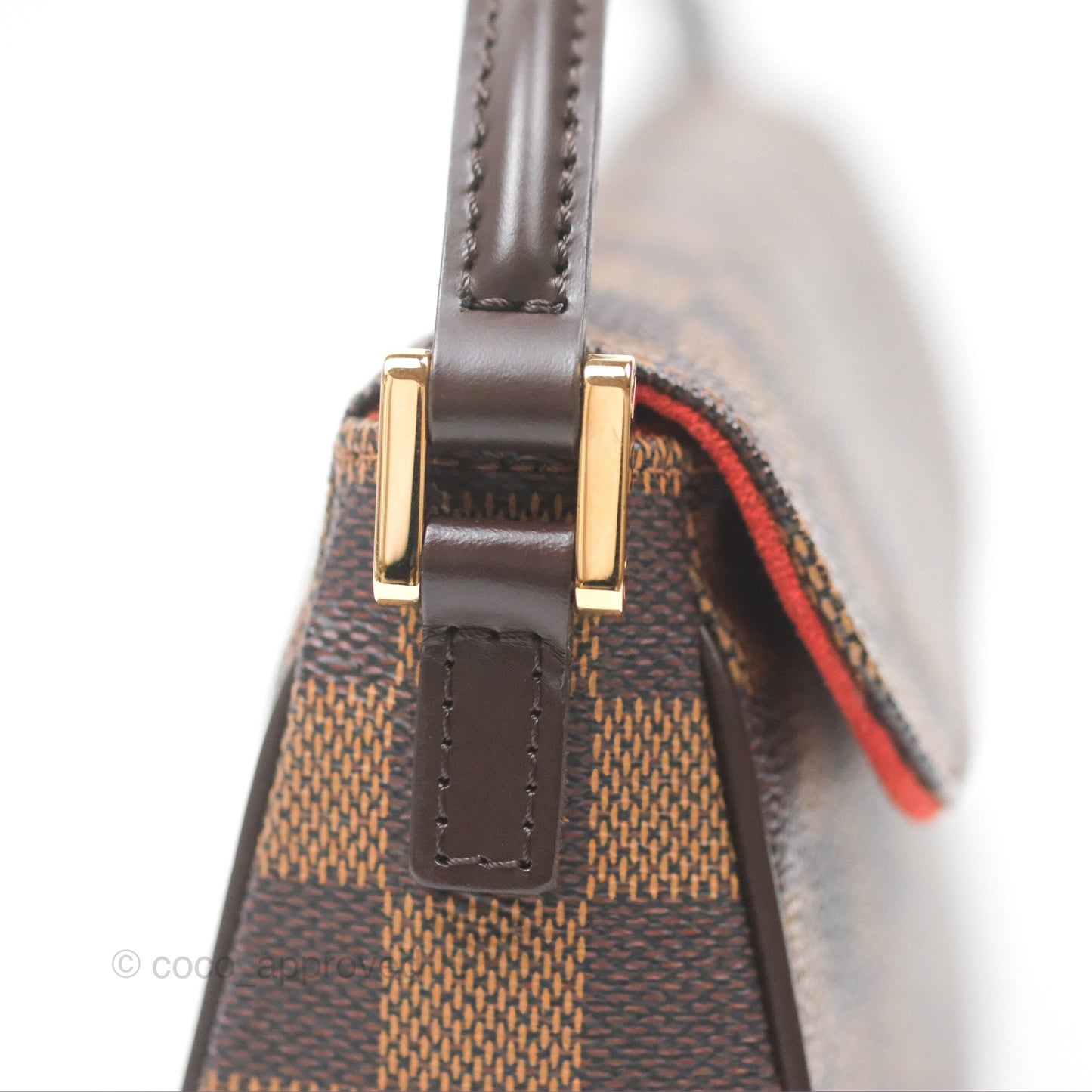 Louis Vuitton Recoleta Bag Damier Ebene Canvas